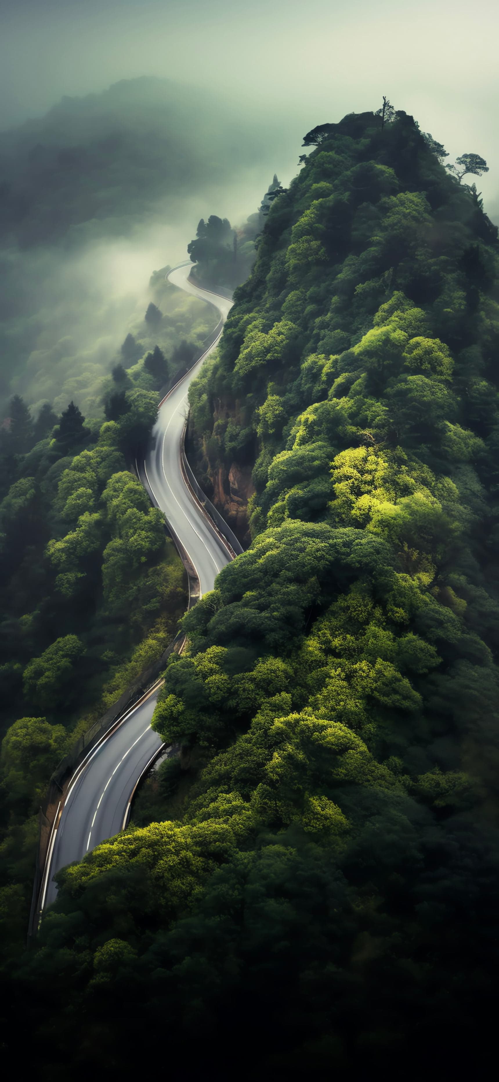 Mountain Road - free phone wallpaper