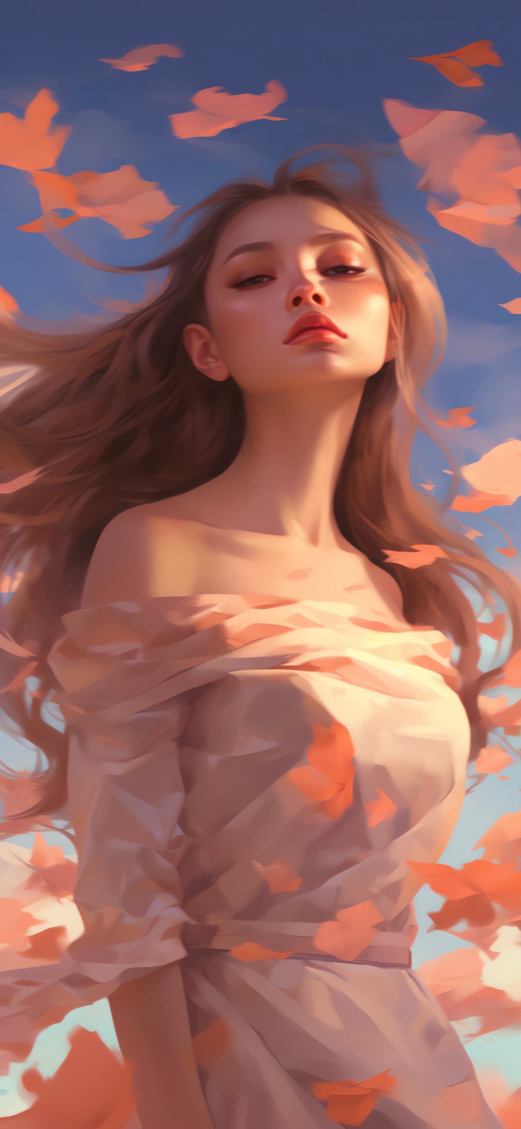Autumnal Beauty - free phone wallpaper