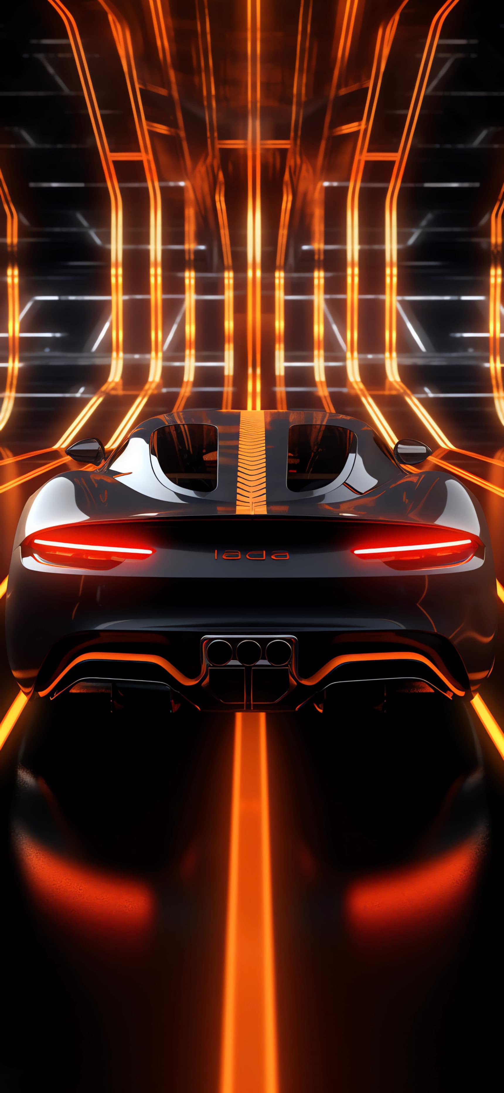 Cyberpunk Ride - free phone wallpaper