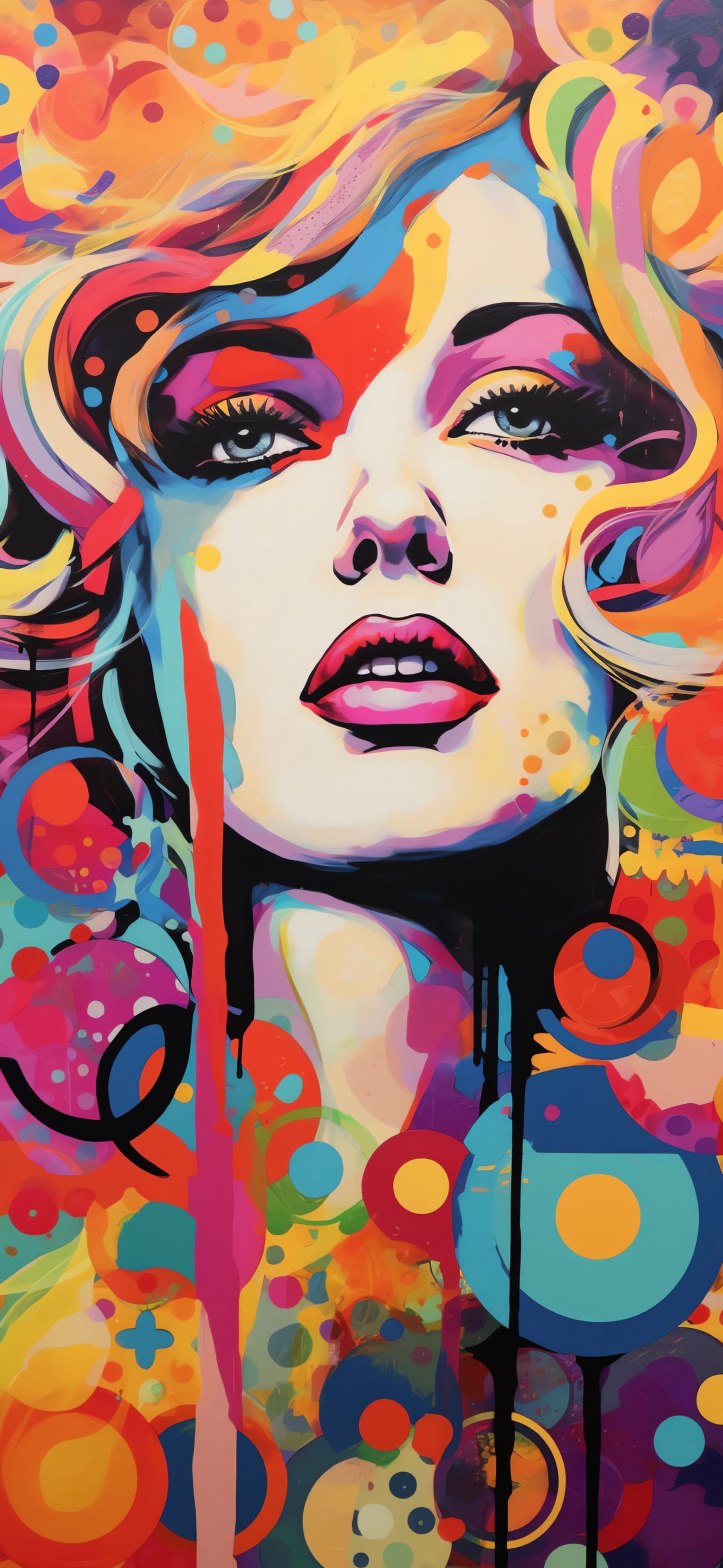 Colorful Pop Art - free phone wallpaper