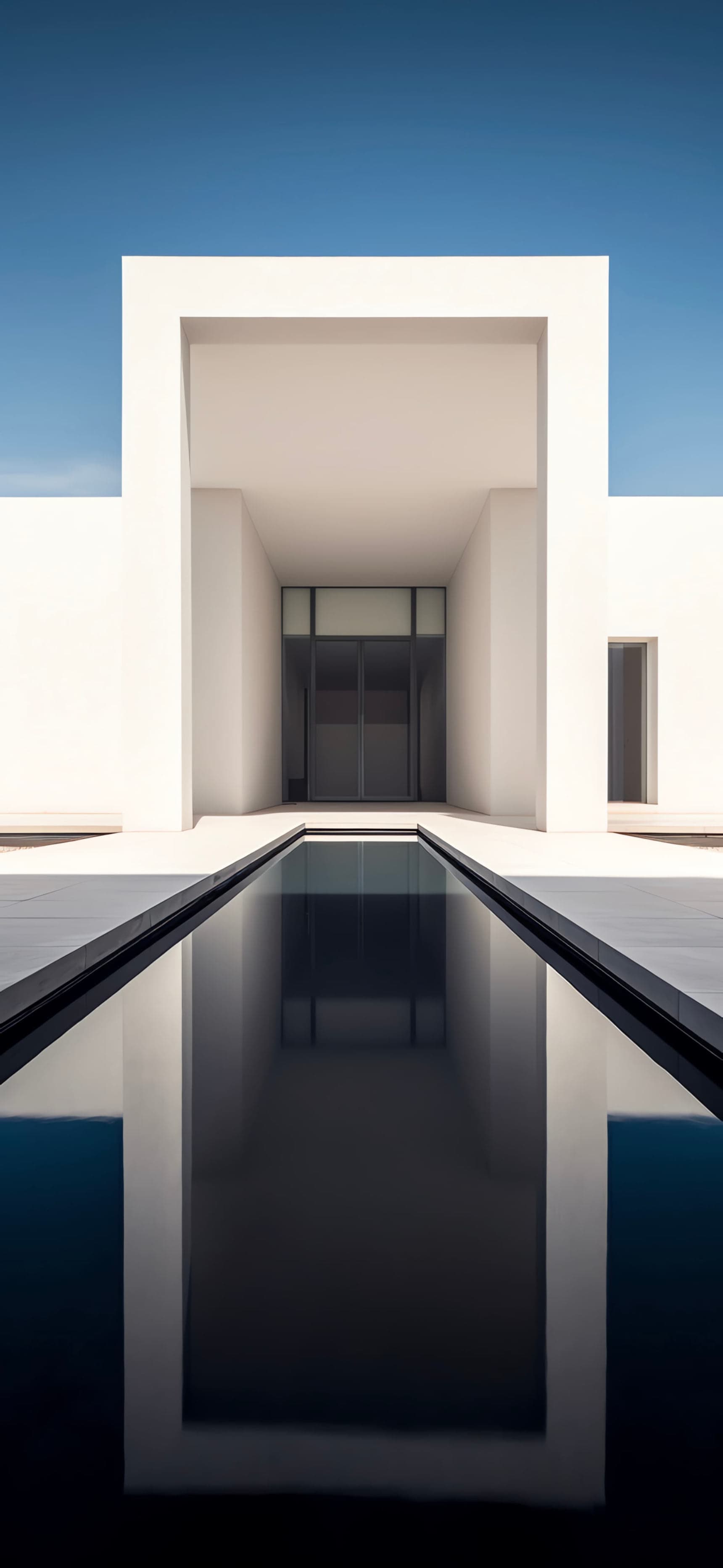 Minimalist Reflection - free phone wallpaper