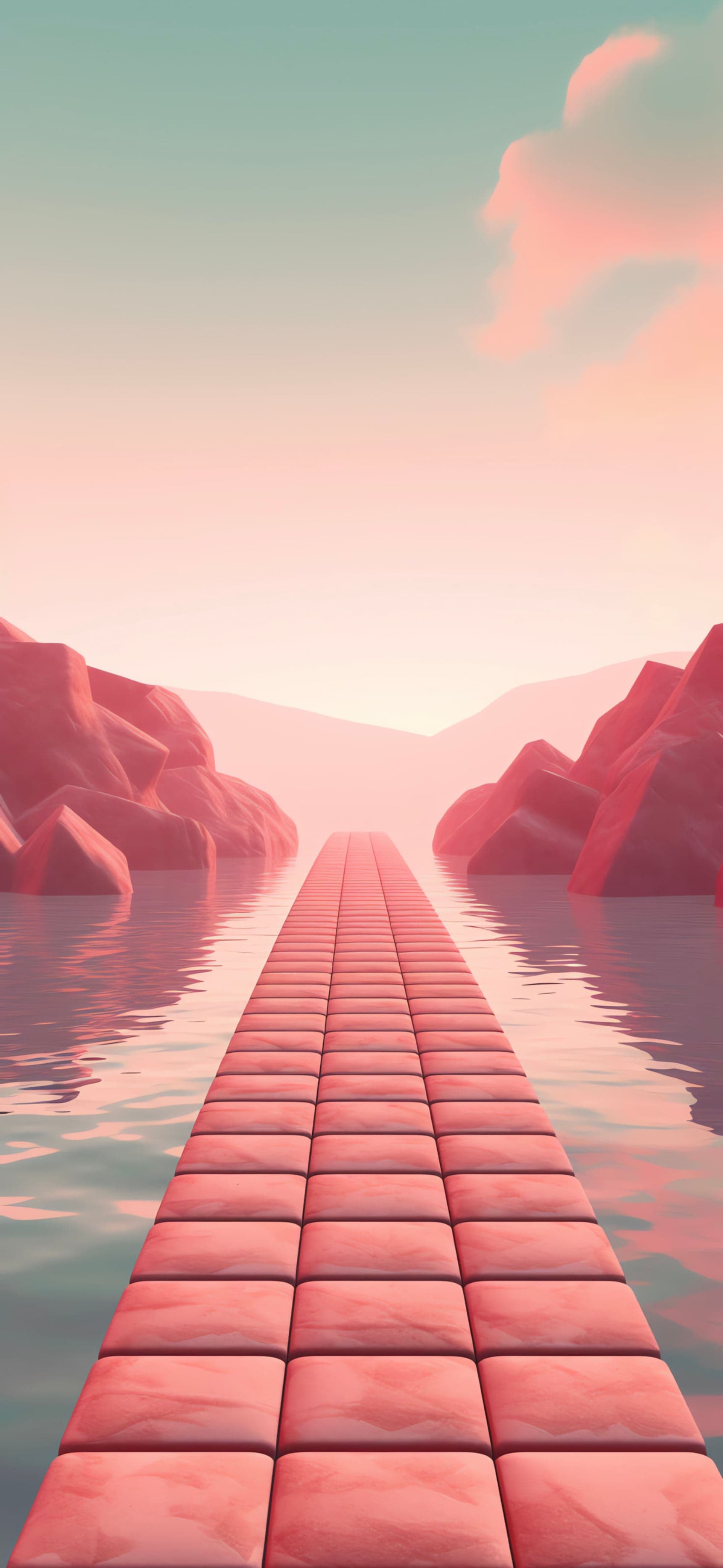 Rosewater Bridge View - free phone wallpaper