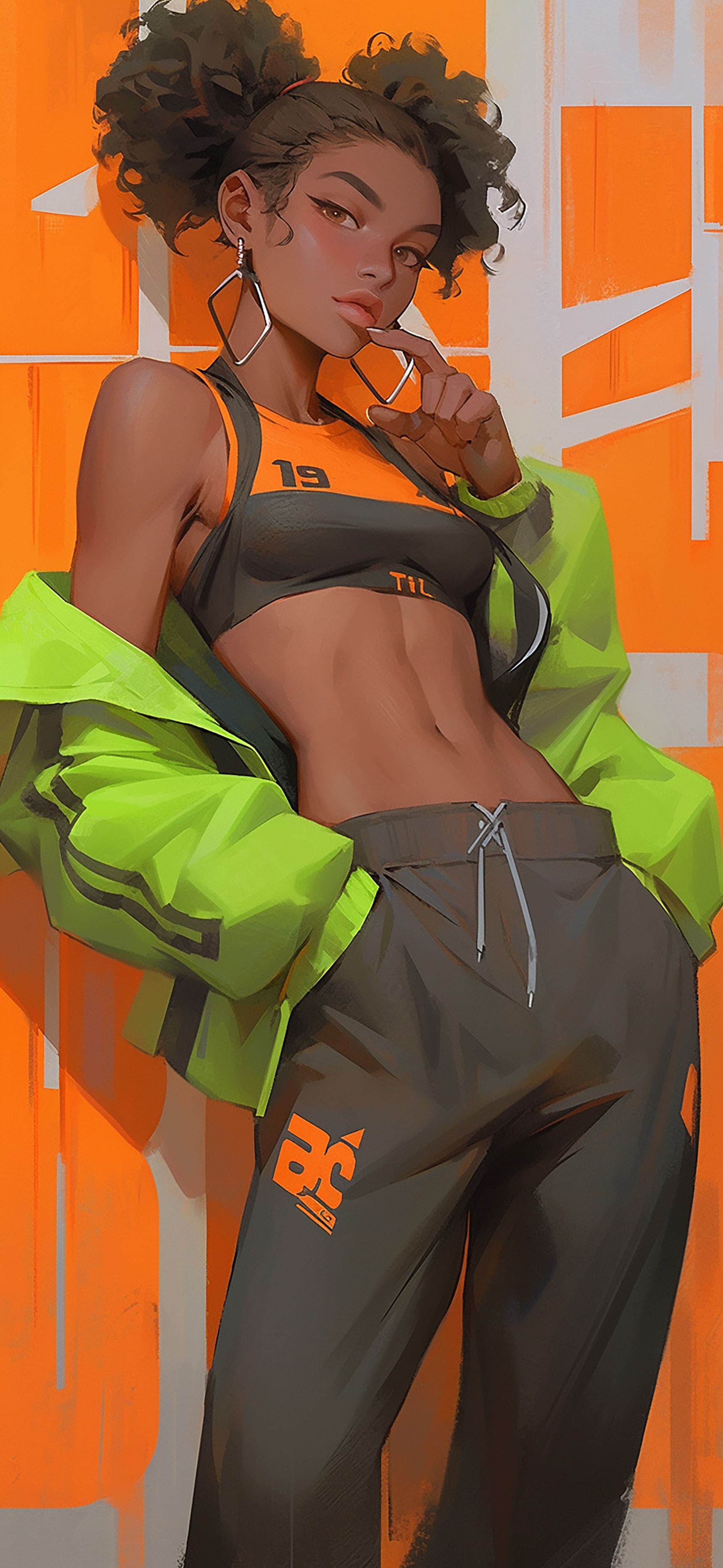 Sporty Chic - free phone wallpaper
