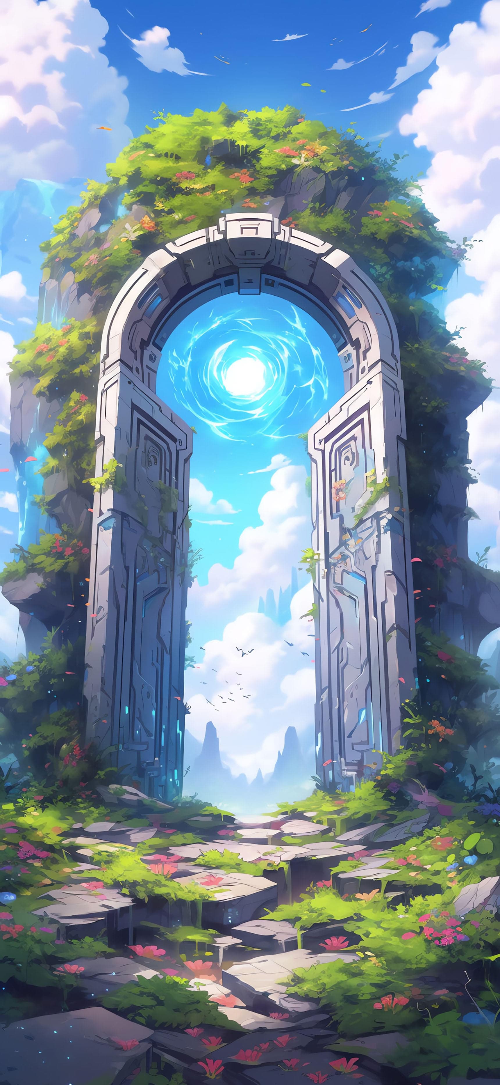 Mystical Portal - free phone wallpaper