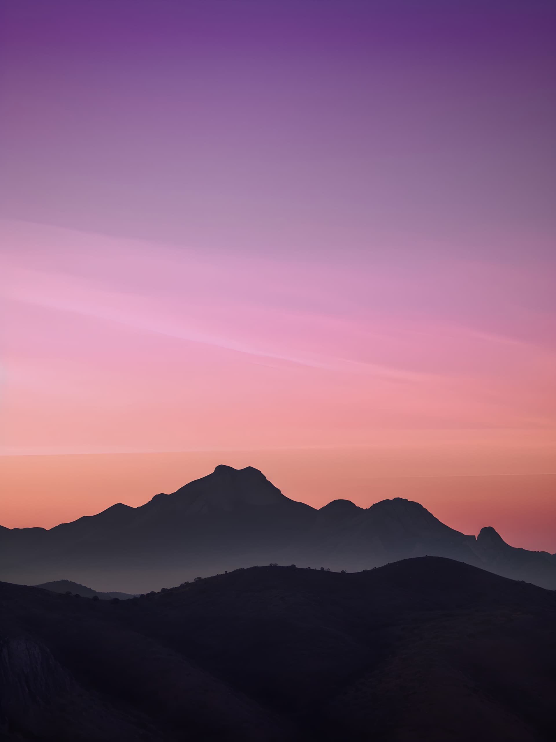 Purple Mountain Majesty - free phone wallpaper