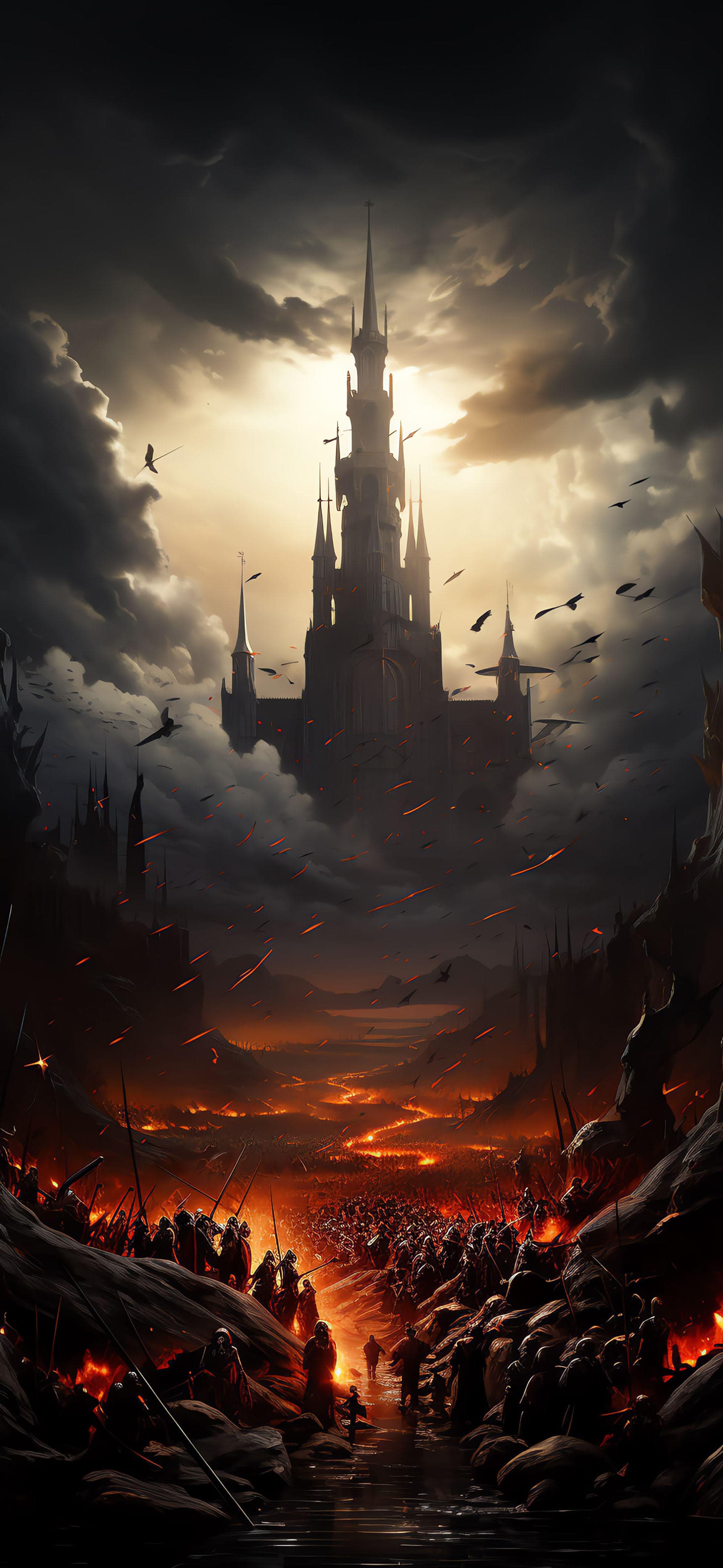 Infernal Fortress - free phone wallpaper