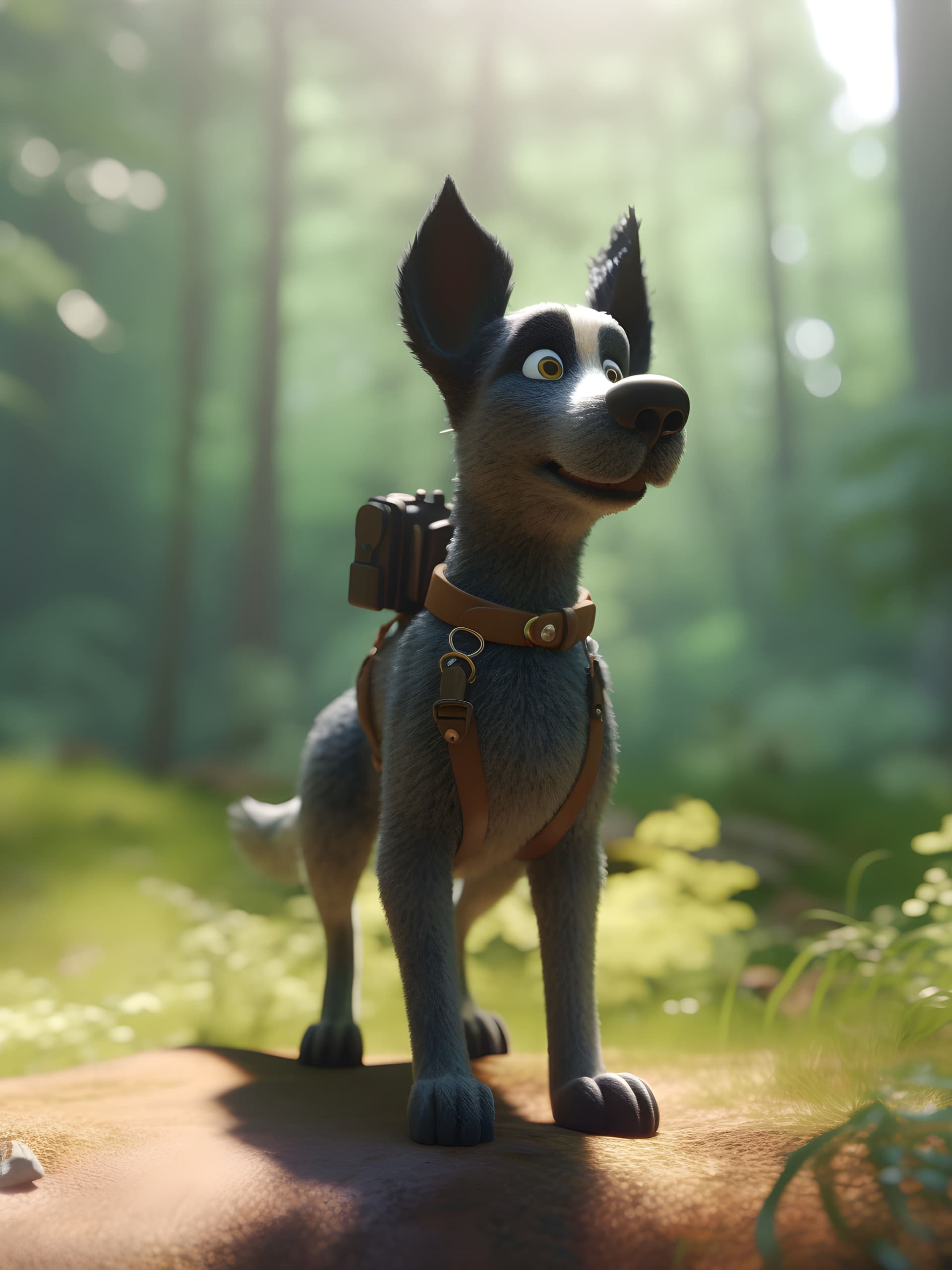 Adventure Pup - free phone wallpaper
