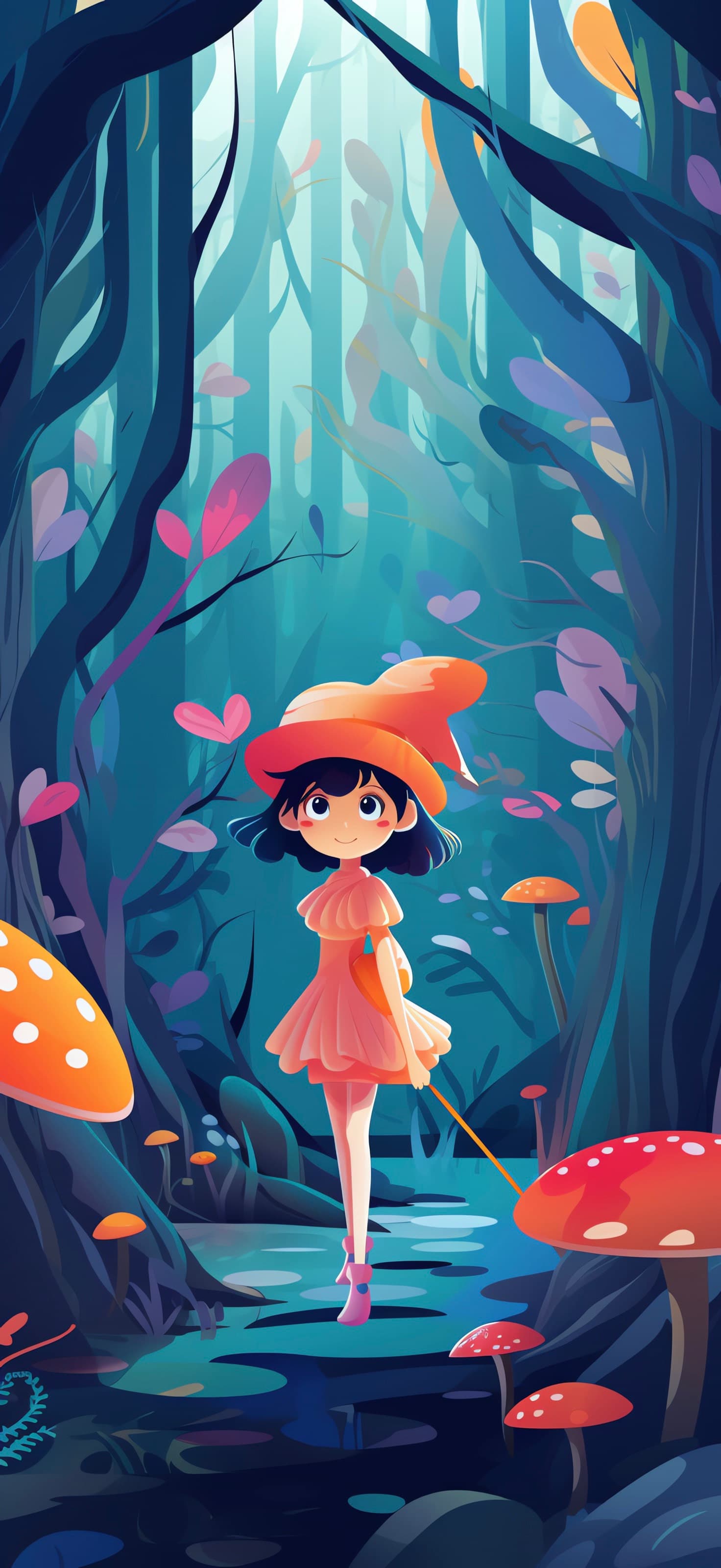 Enchanted Forest - free phone wallpaper