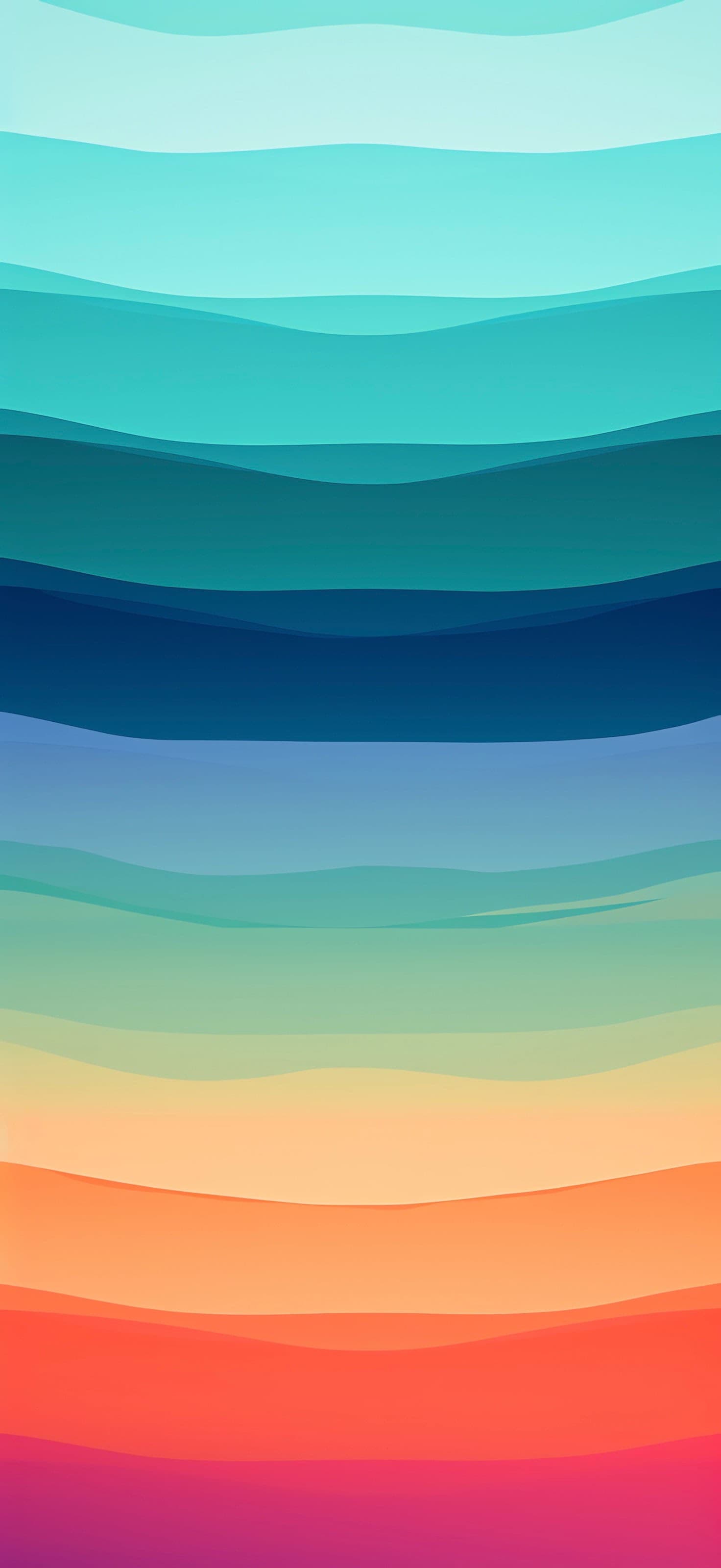 Gradient Color Stripes - free phone wallpaper