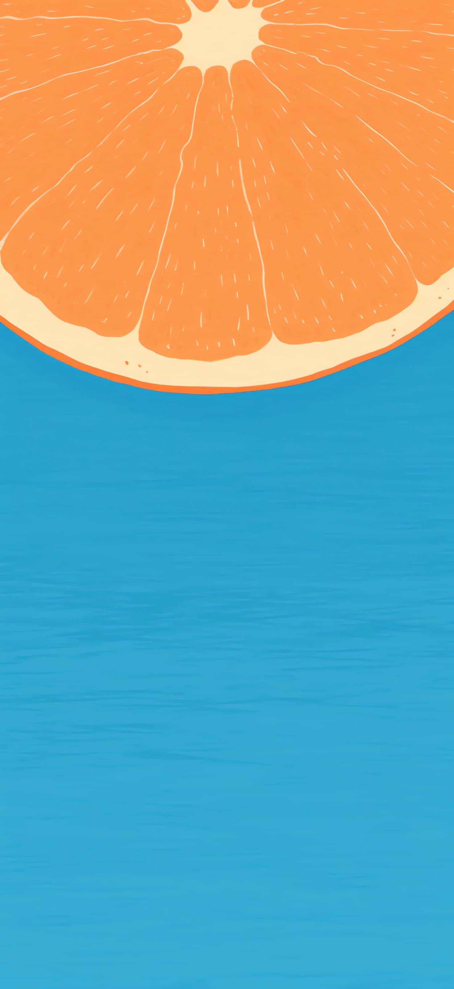 Citrus Sea - free phone wallpaper
