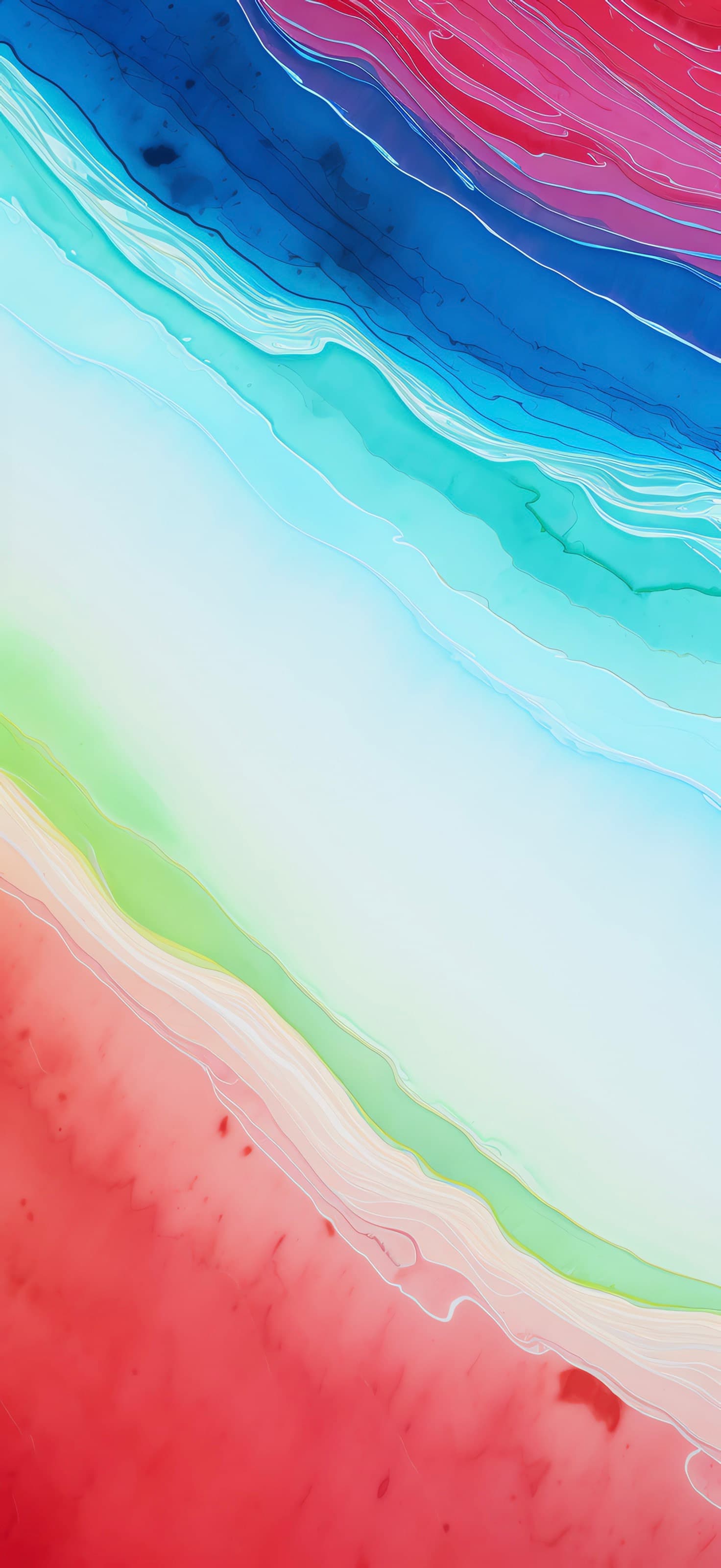 Fluid Color Layers - free phone wallpaper