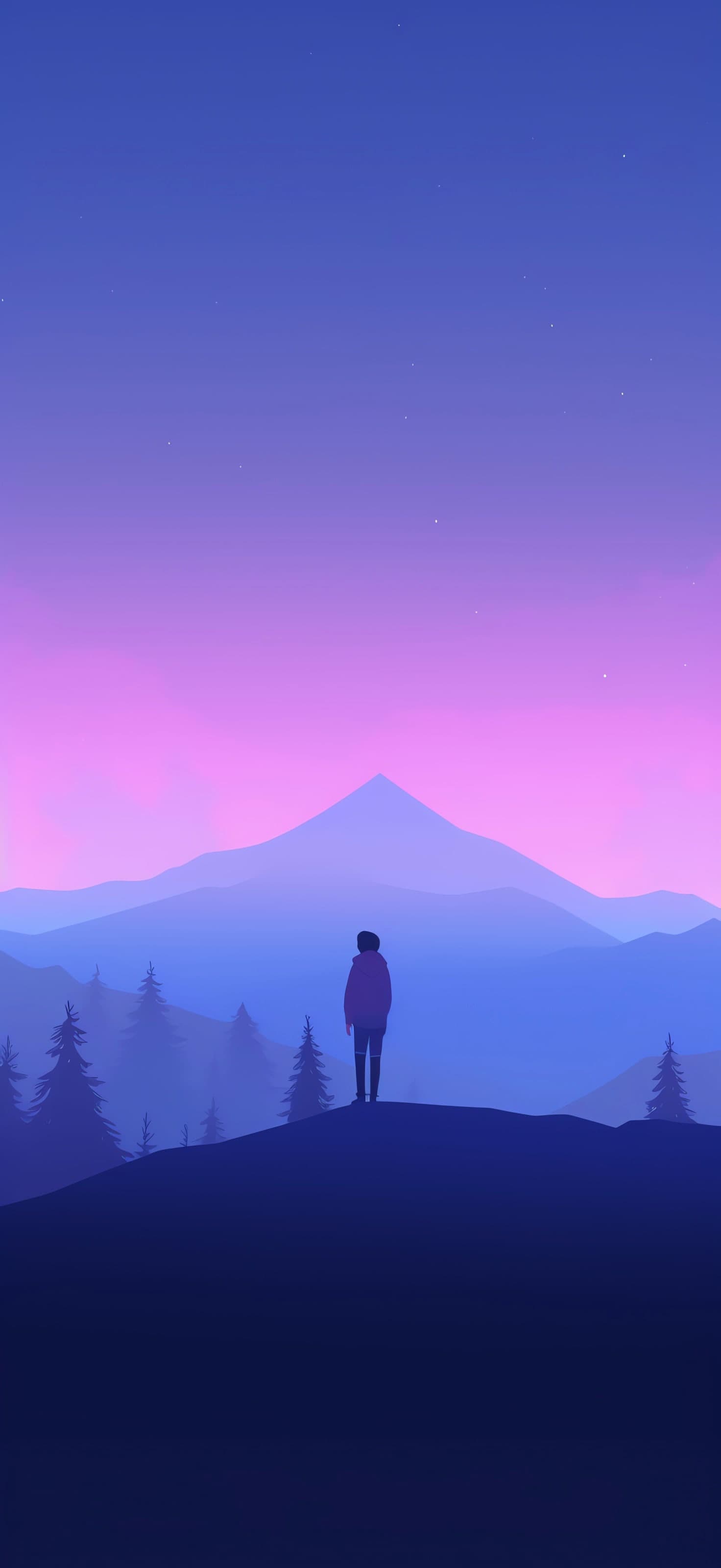 Solitude Mountain View - free phone wallpaper