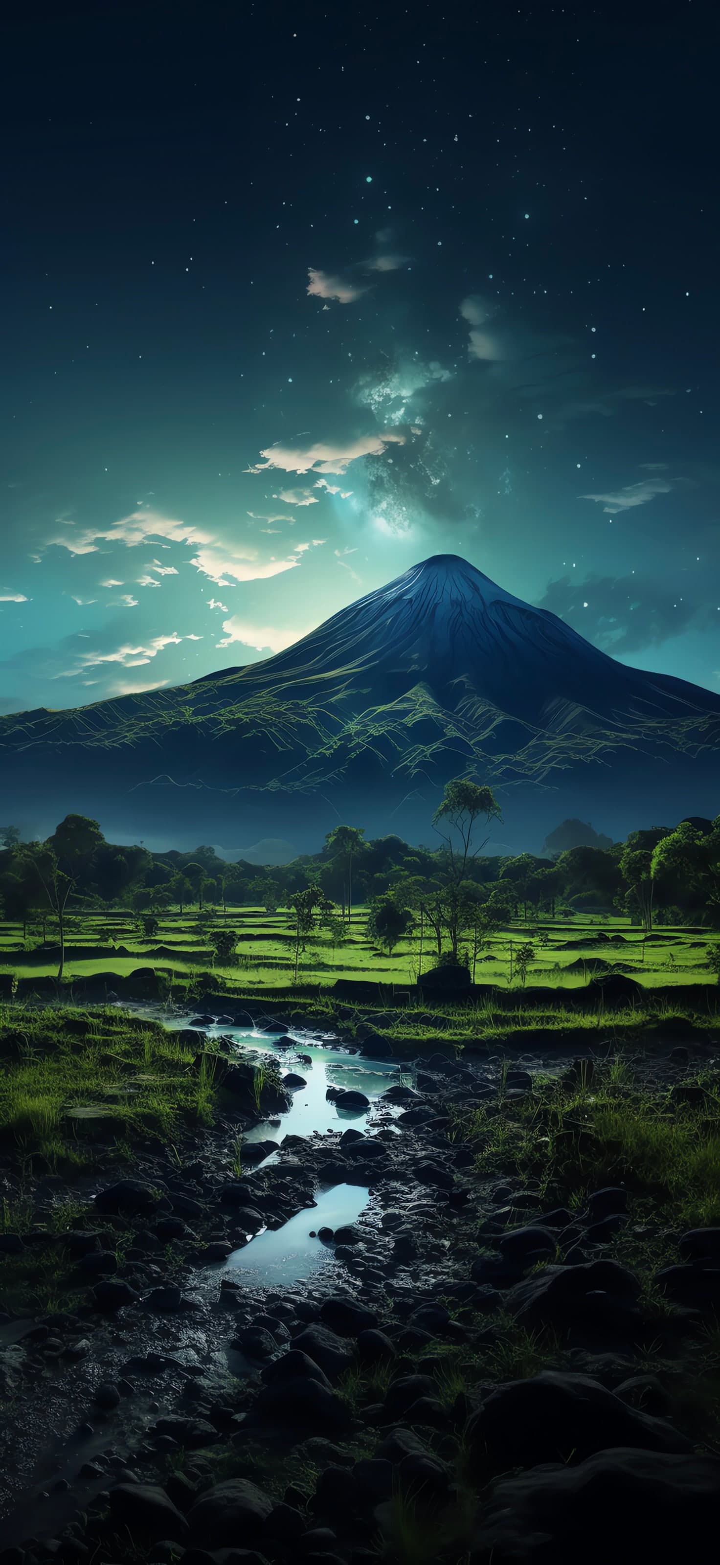 Verdant Vista - free phone wallpaper