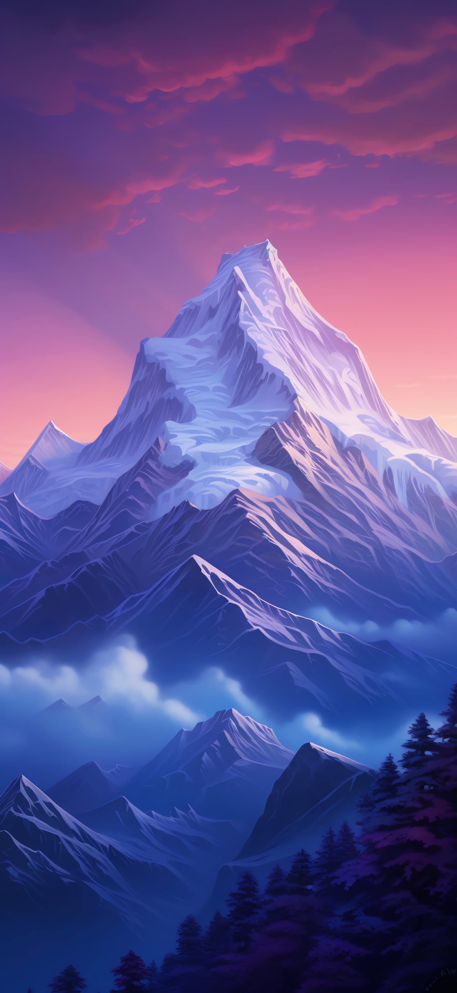 Purple Majesty - free phone wallpaper