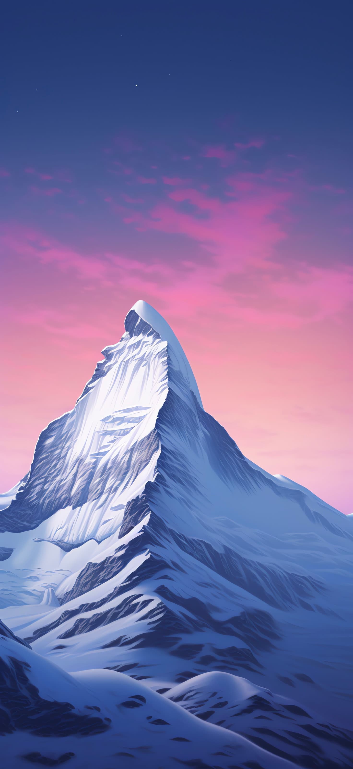 Alpine Dawn - free phone wallpaper