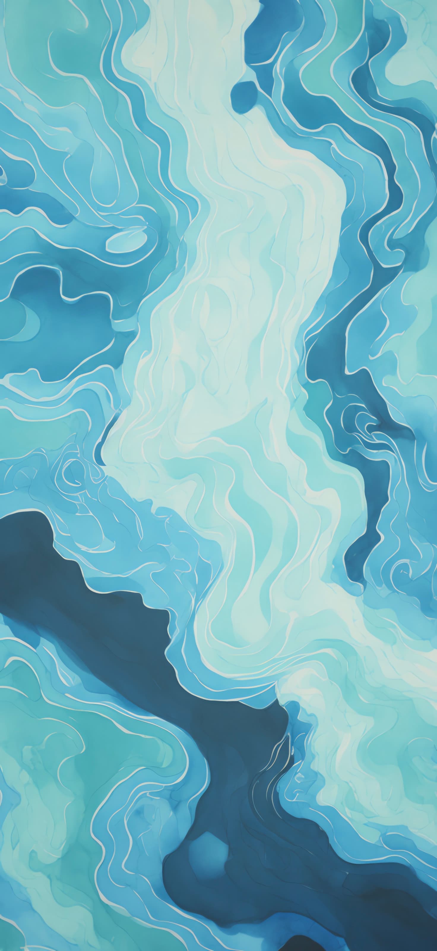 Coastal Abstraction - free phone wallpaper