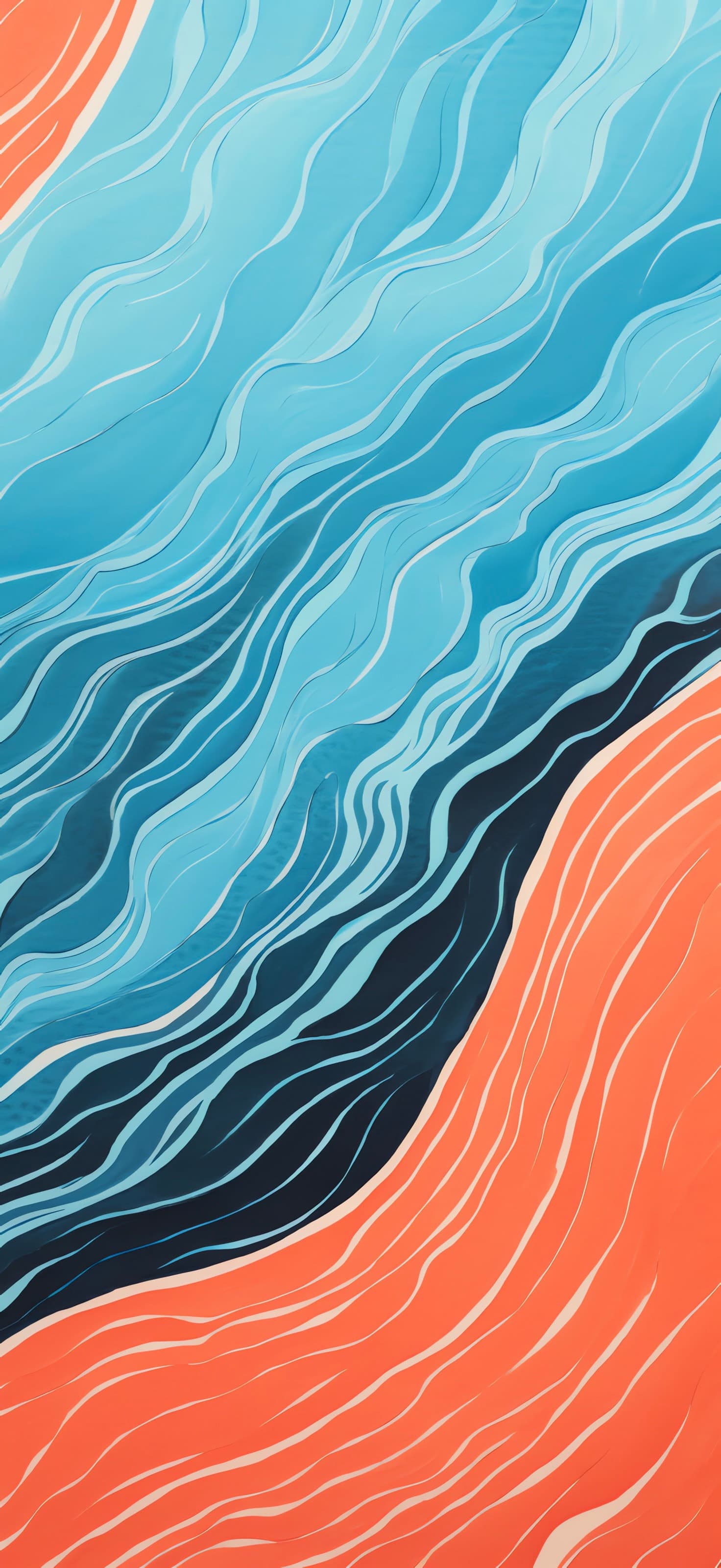 Lavender Mountains - free phone wallpaper