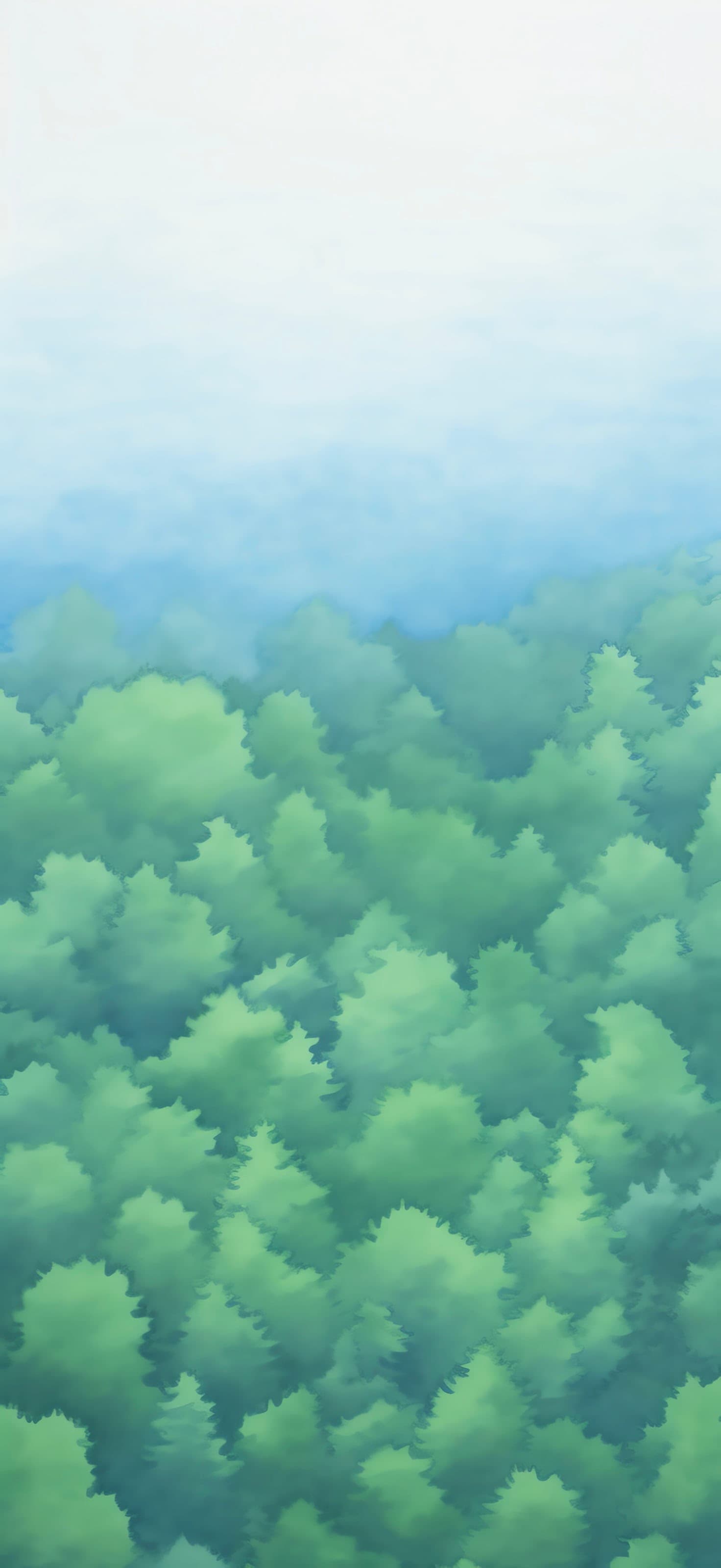 Verdant Forest Canopy - free phone wallpaper