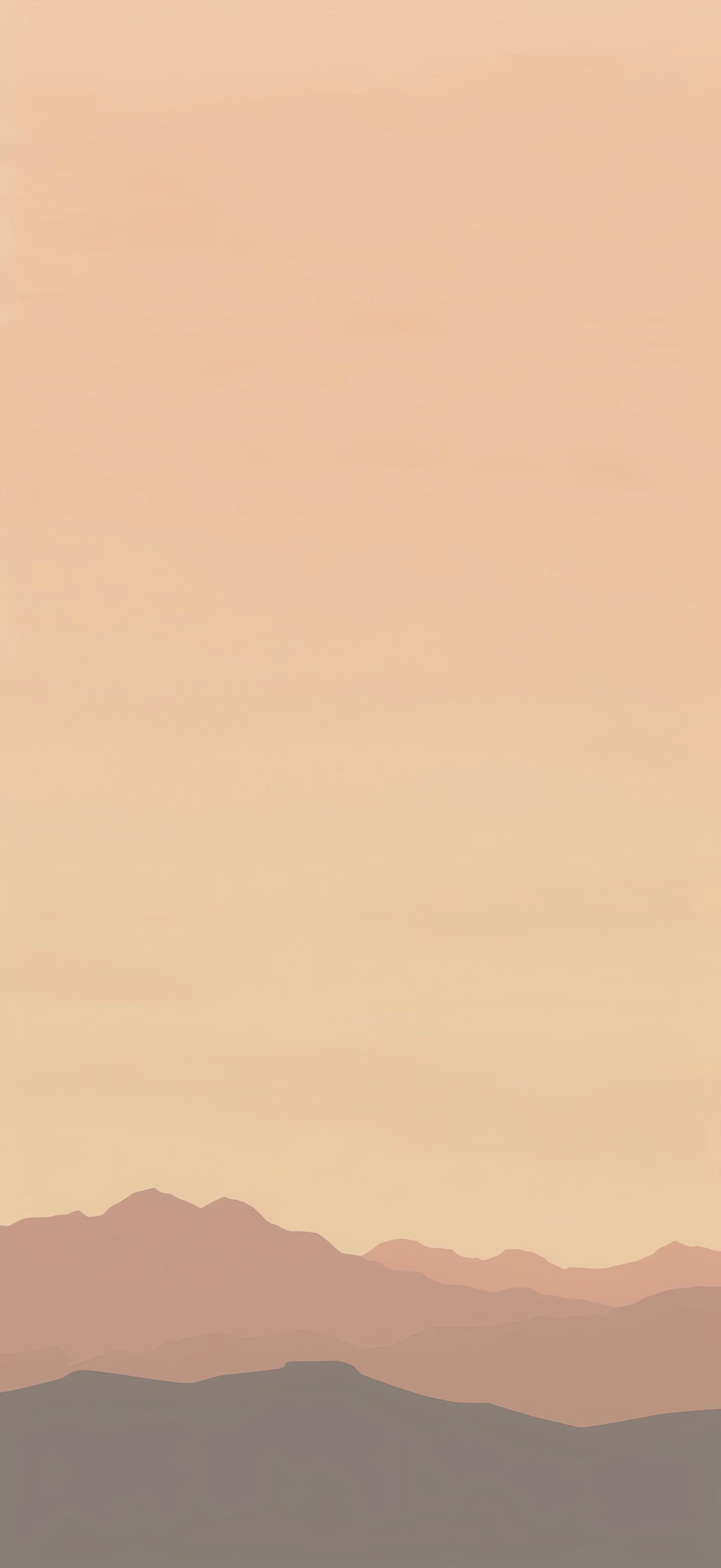 Misty Mountain Range - free phone wallpaper