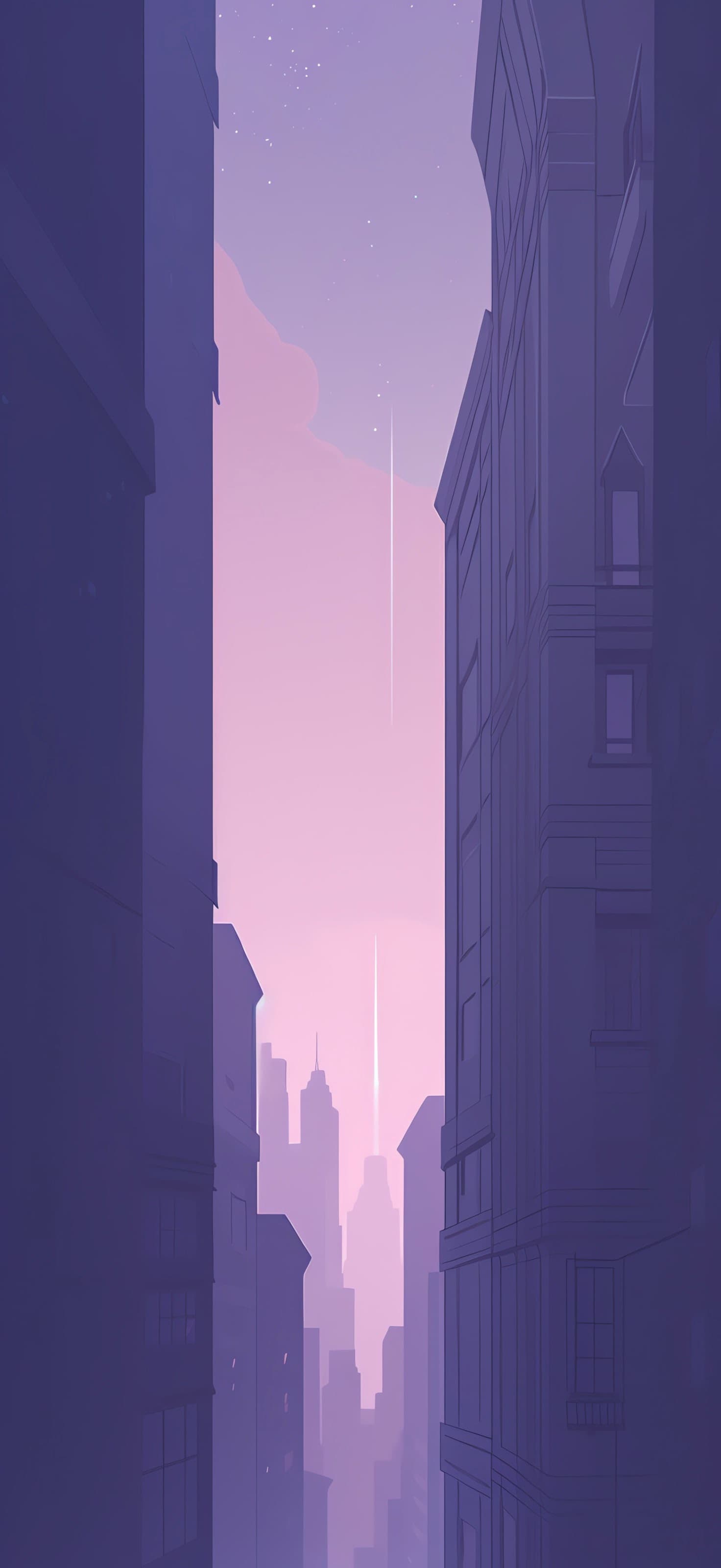 Urban Purple Haze - free phone wallpaper
