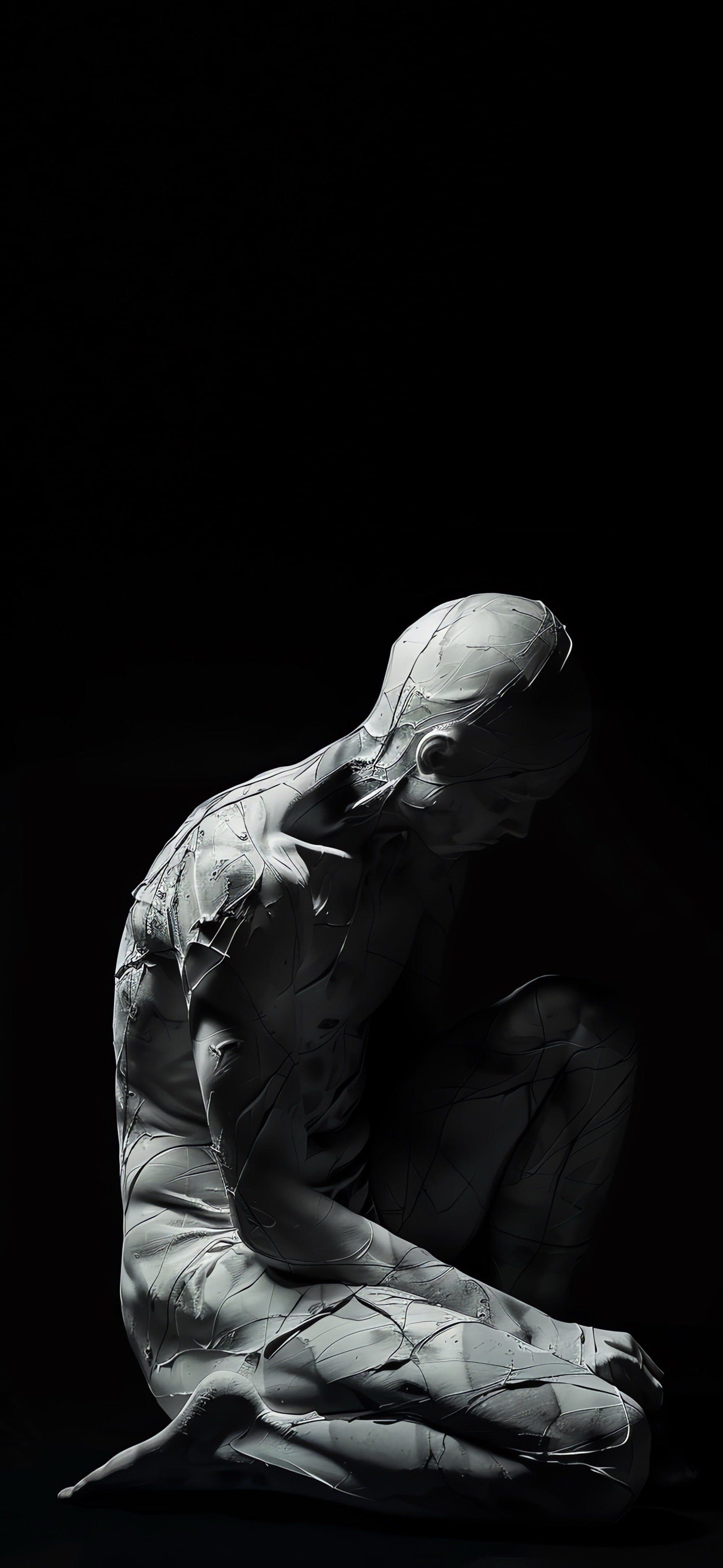 Sculpted Human Form - free phone wallpaper