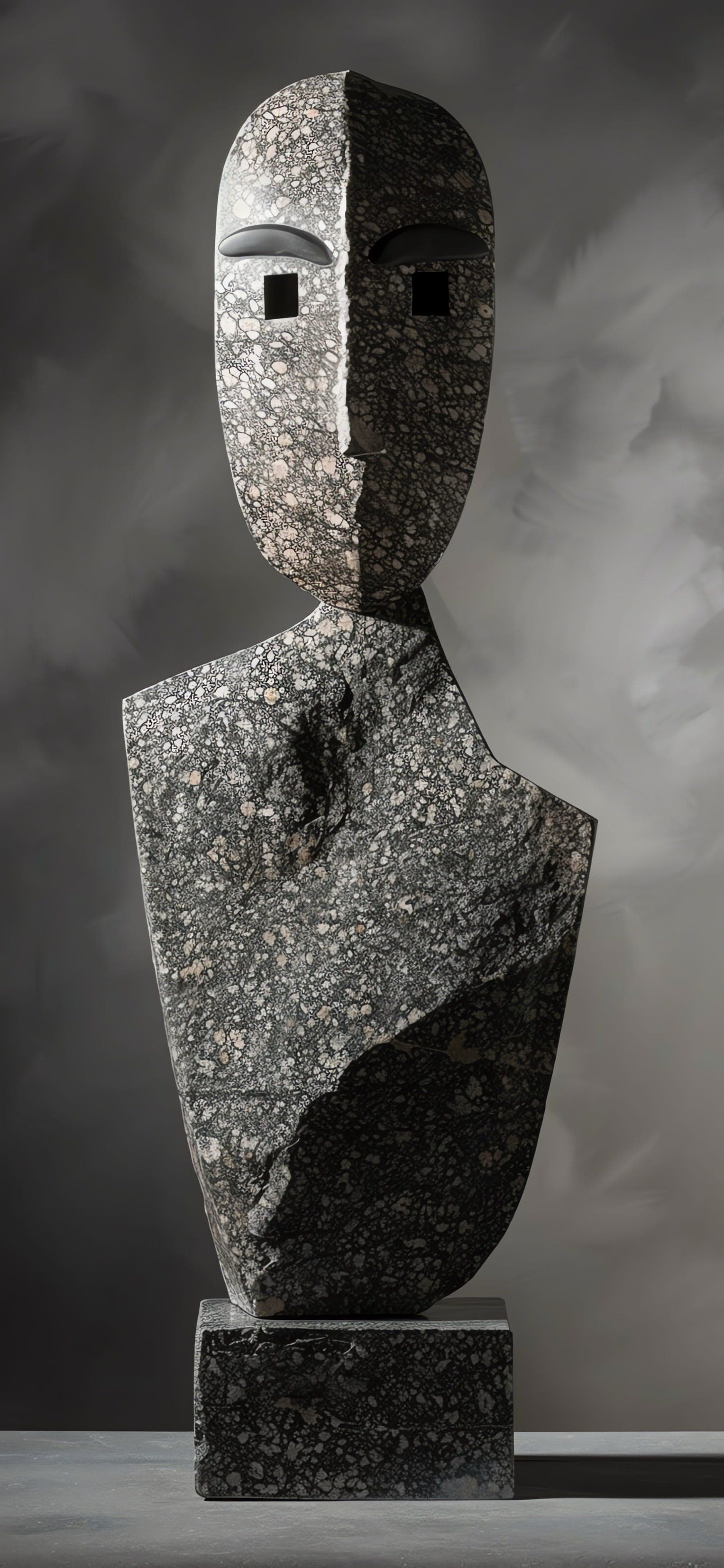 Granite Stone Figure - free phone wallpaper