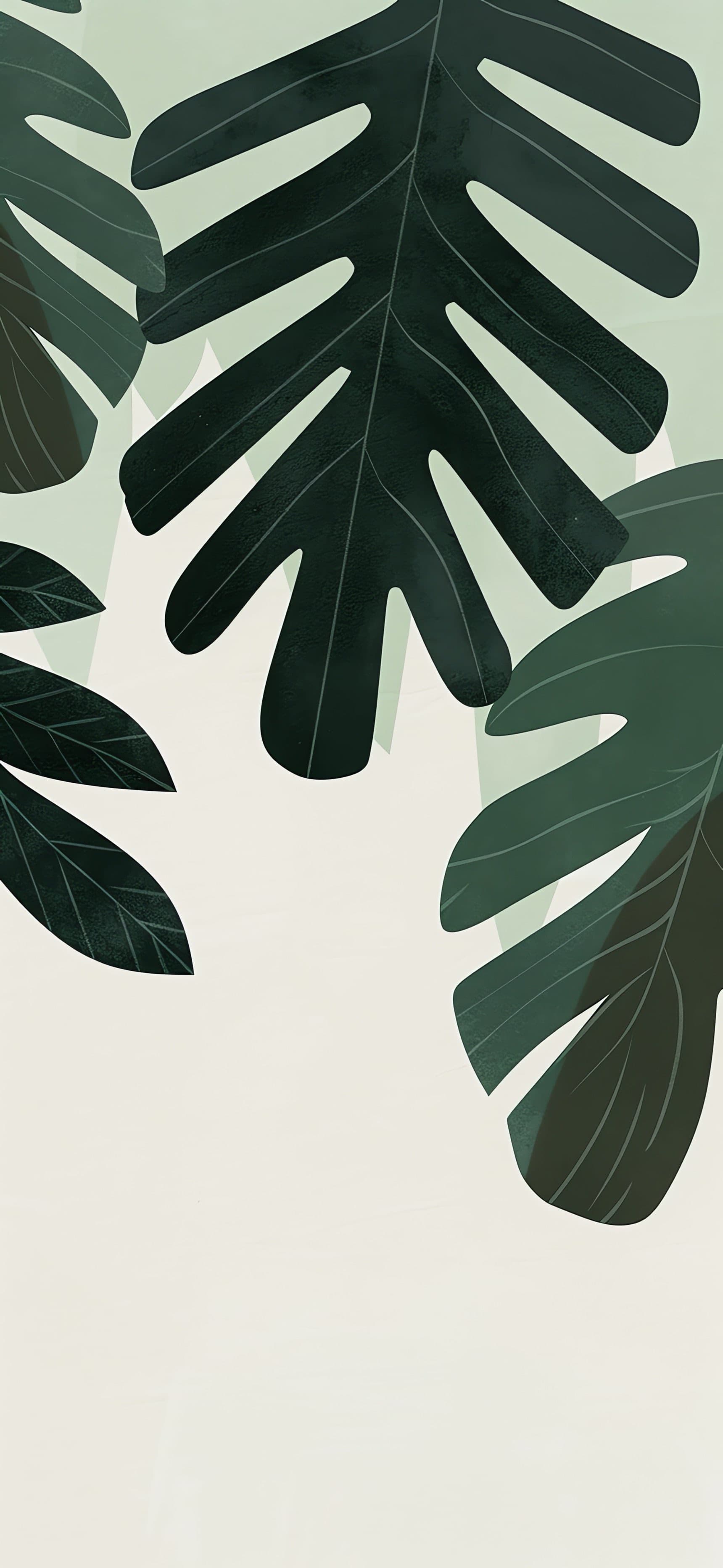 Tropical Leaf Canopy - free phone wallpaper