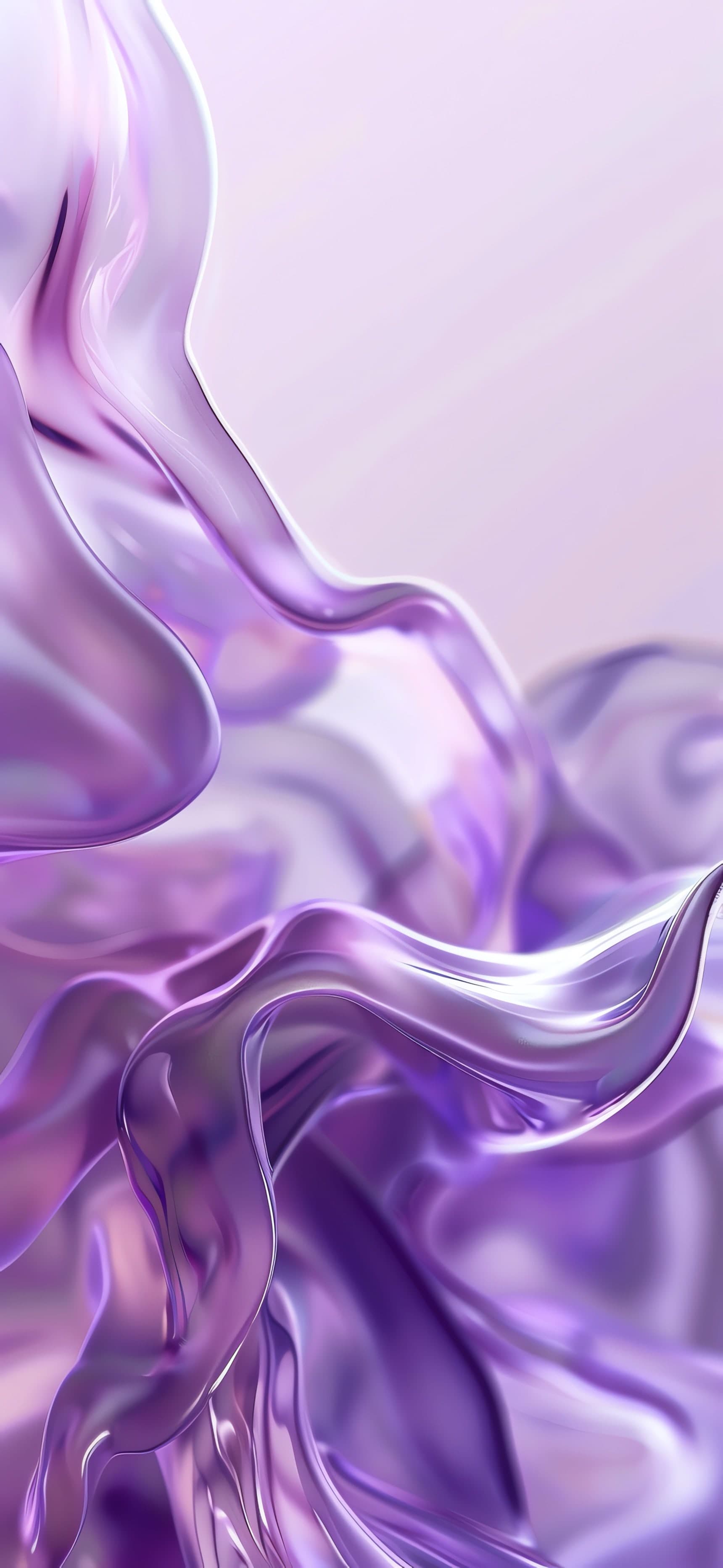 Lilac Silk Flow - free phone wallpaper