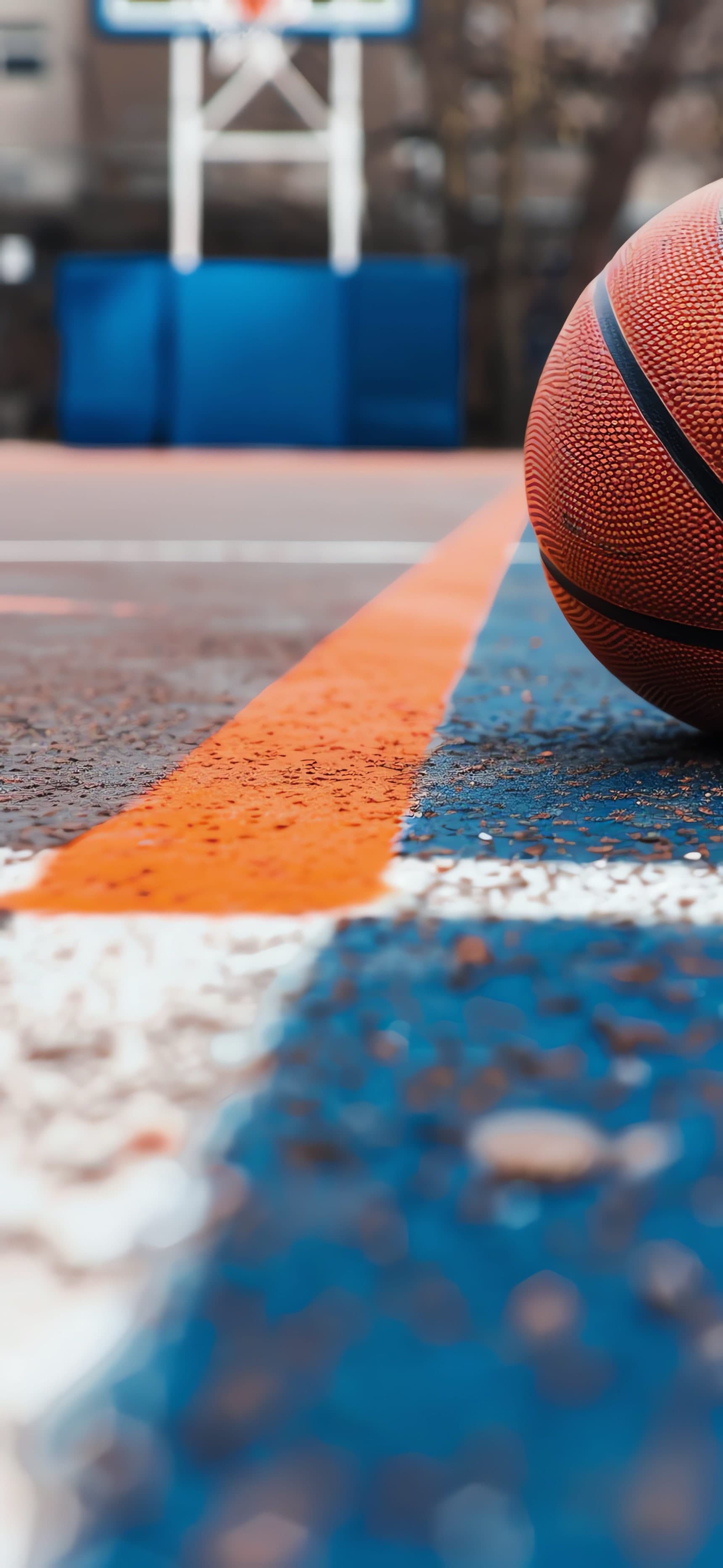 Basketball Close-up - free phone wallpaper