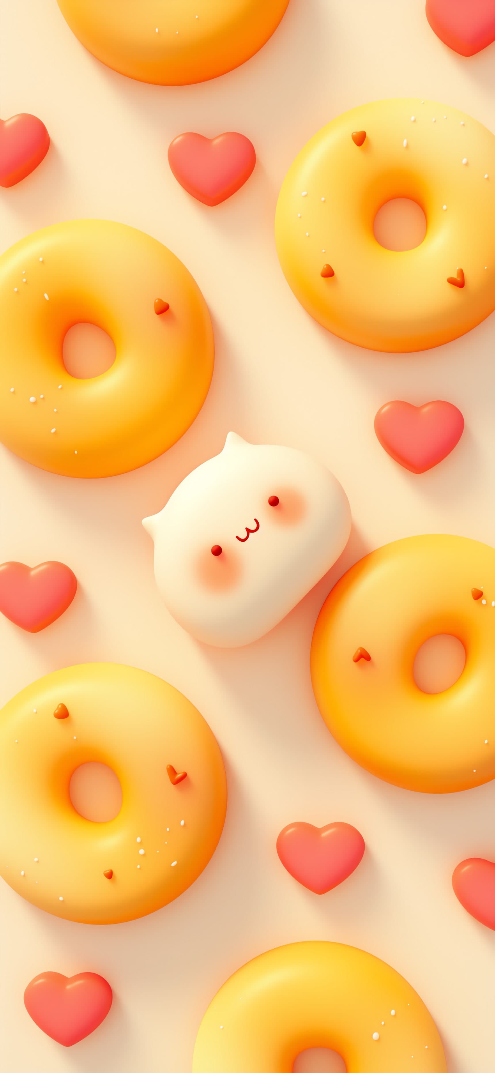 Sweet Donut Treats - free phone wallpaper