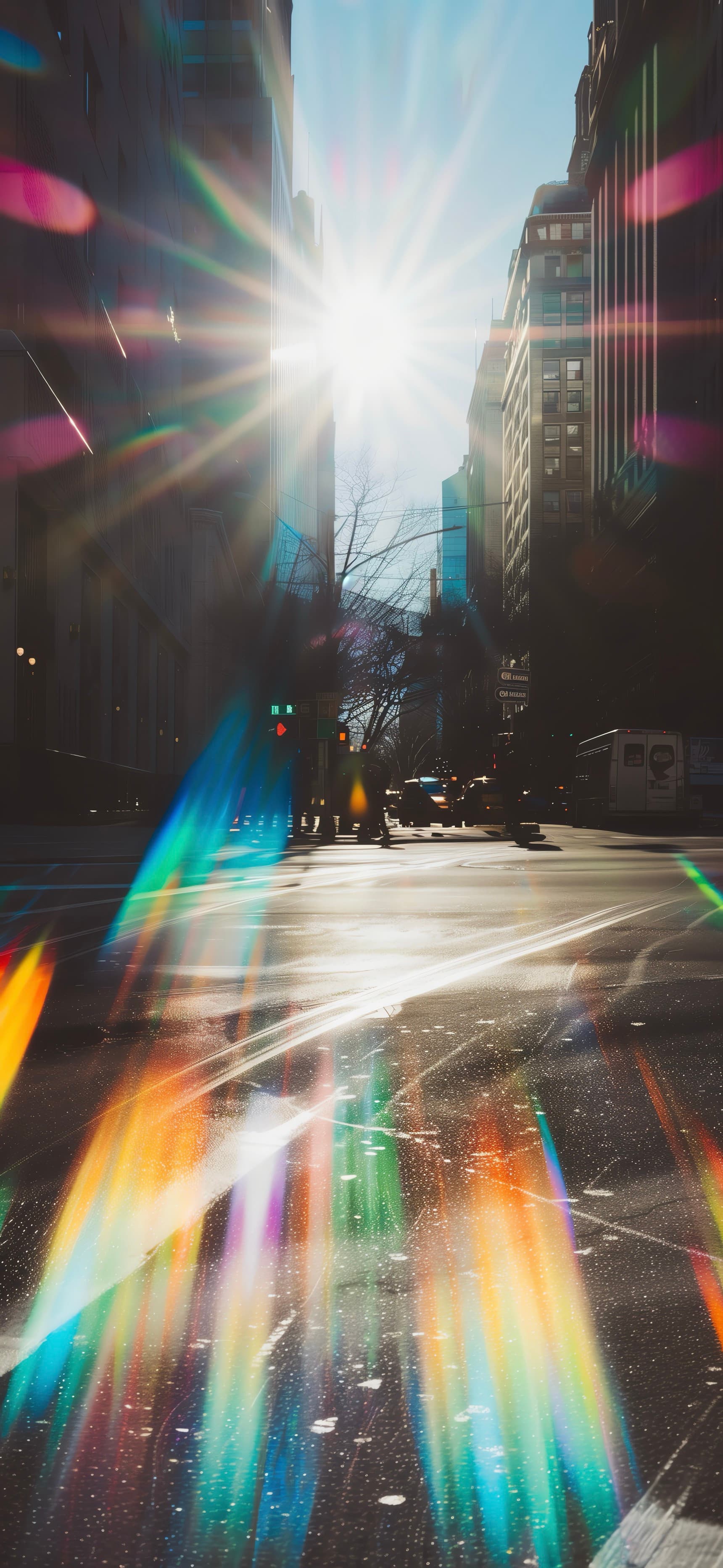 City Prism - free phone wallpaper