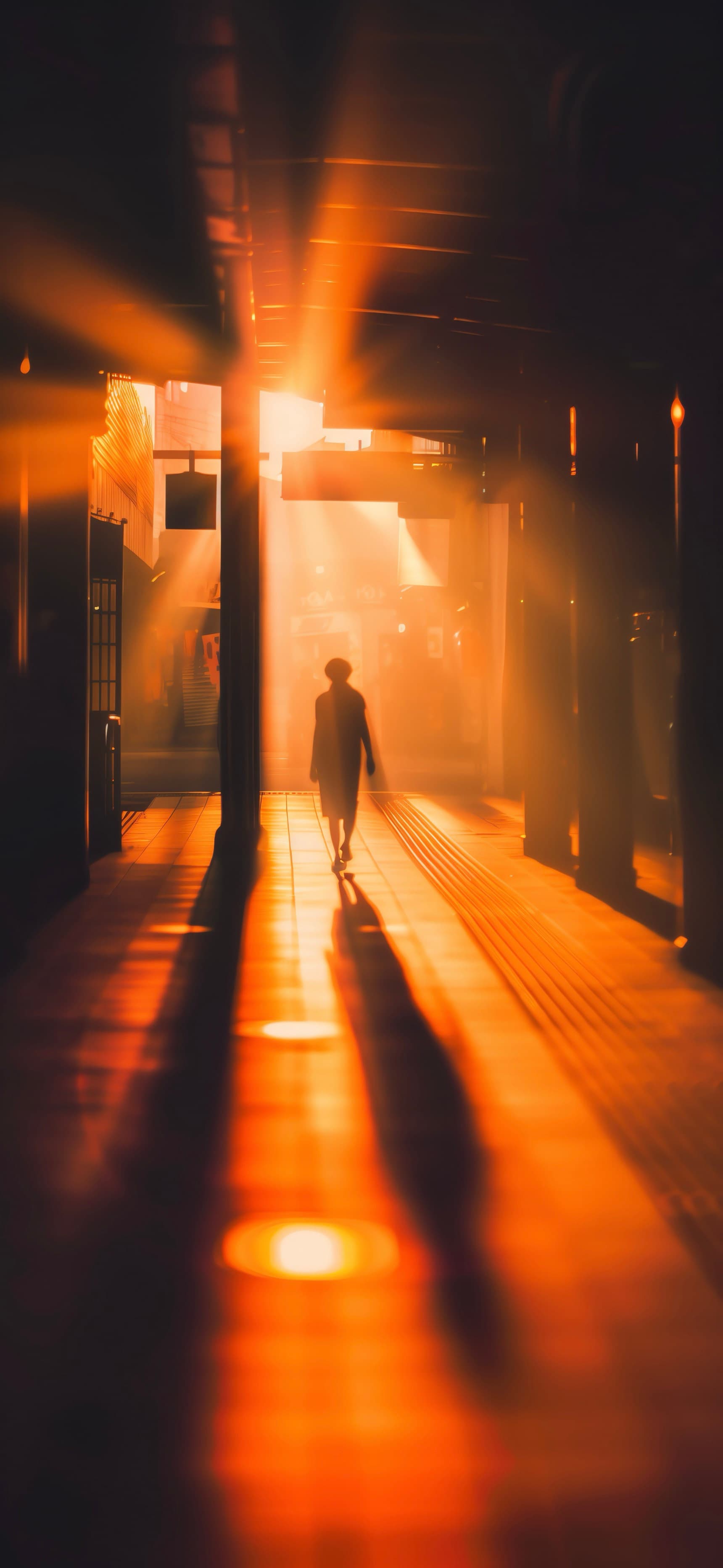 Golden Platform - free phone wallpaper