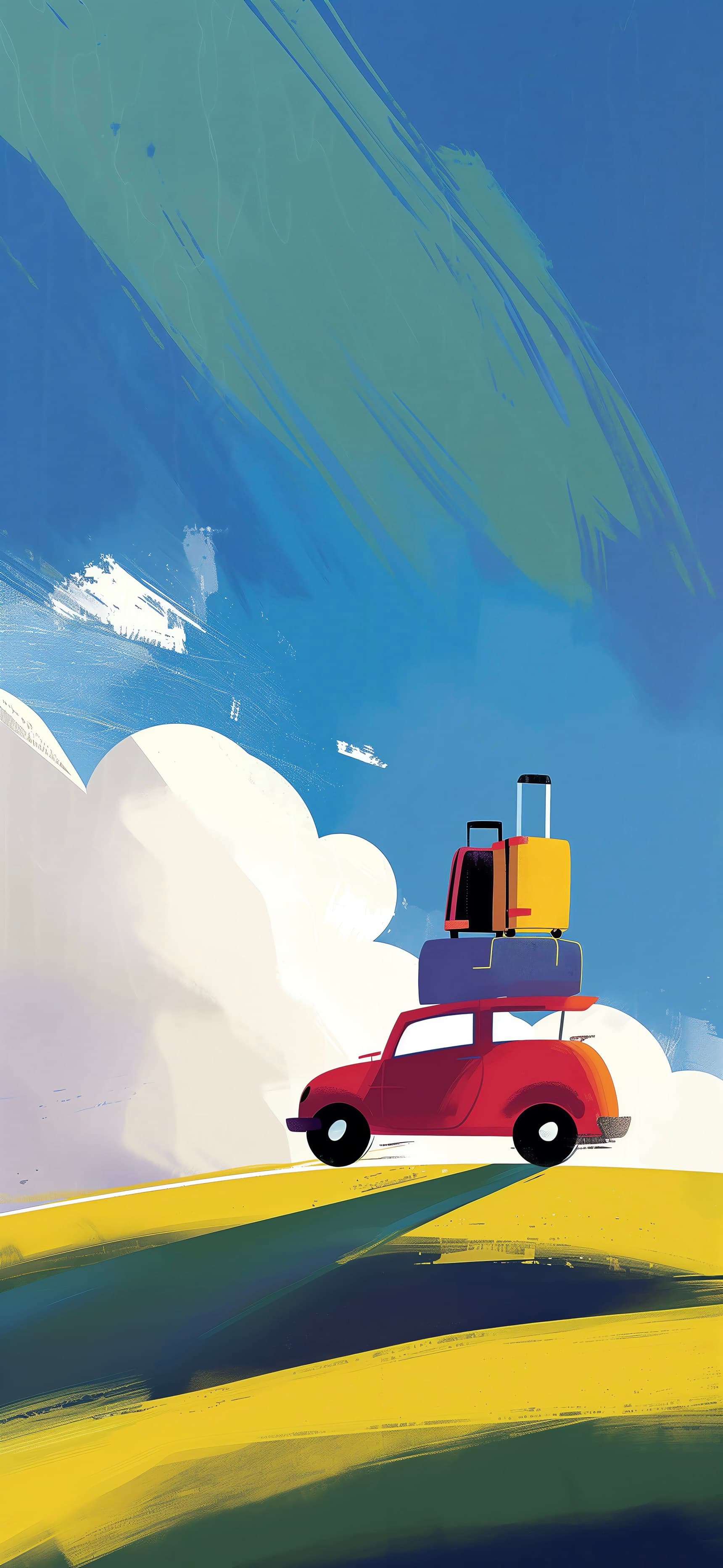 Family trip 1 - free phone wallpaper