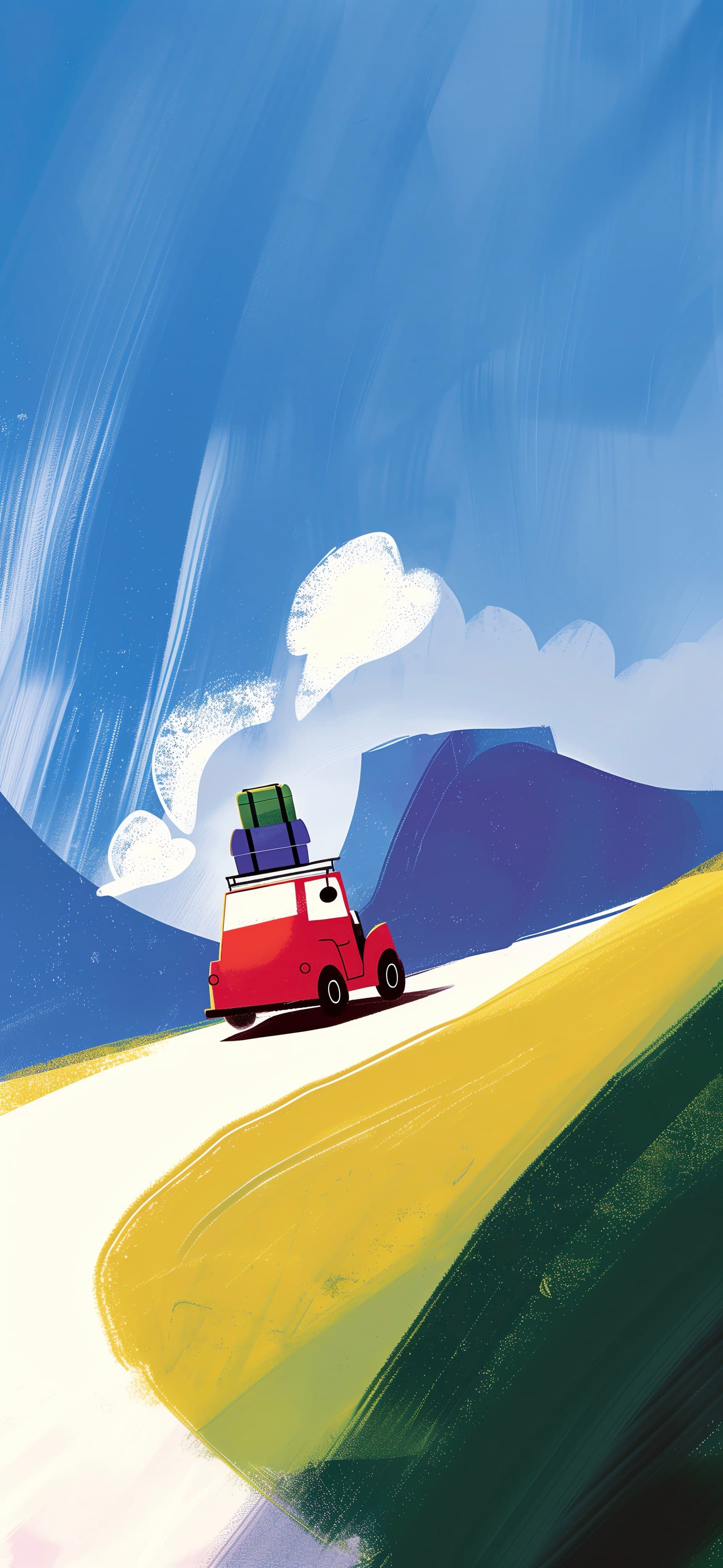 Family trip 2 - free phone wallpaper