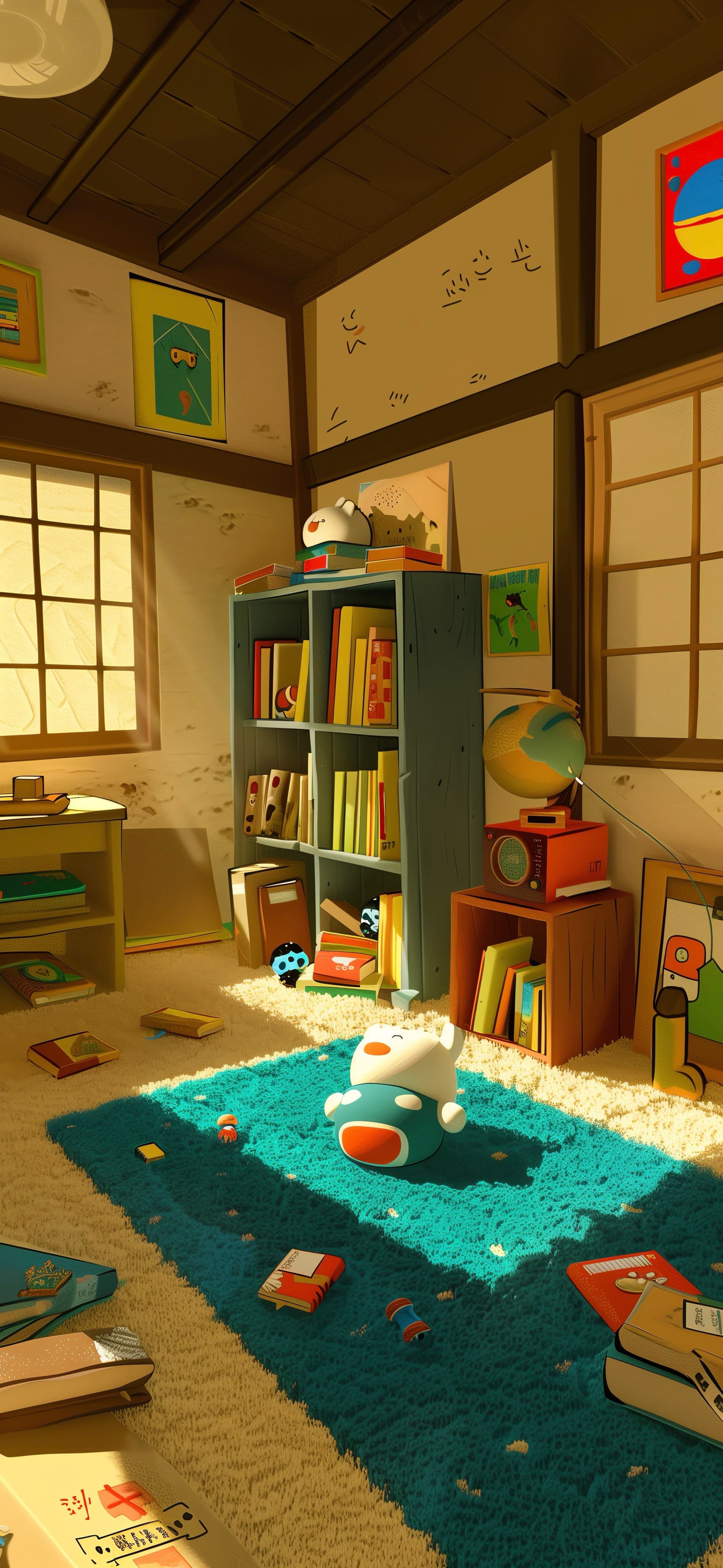 Afternoon Corner - free phone wallpaper
