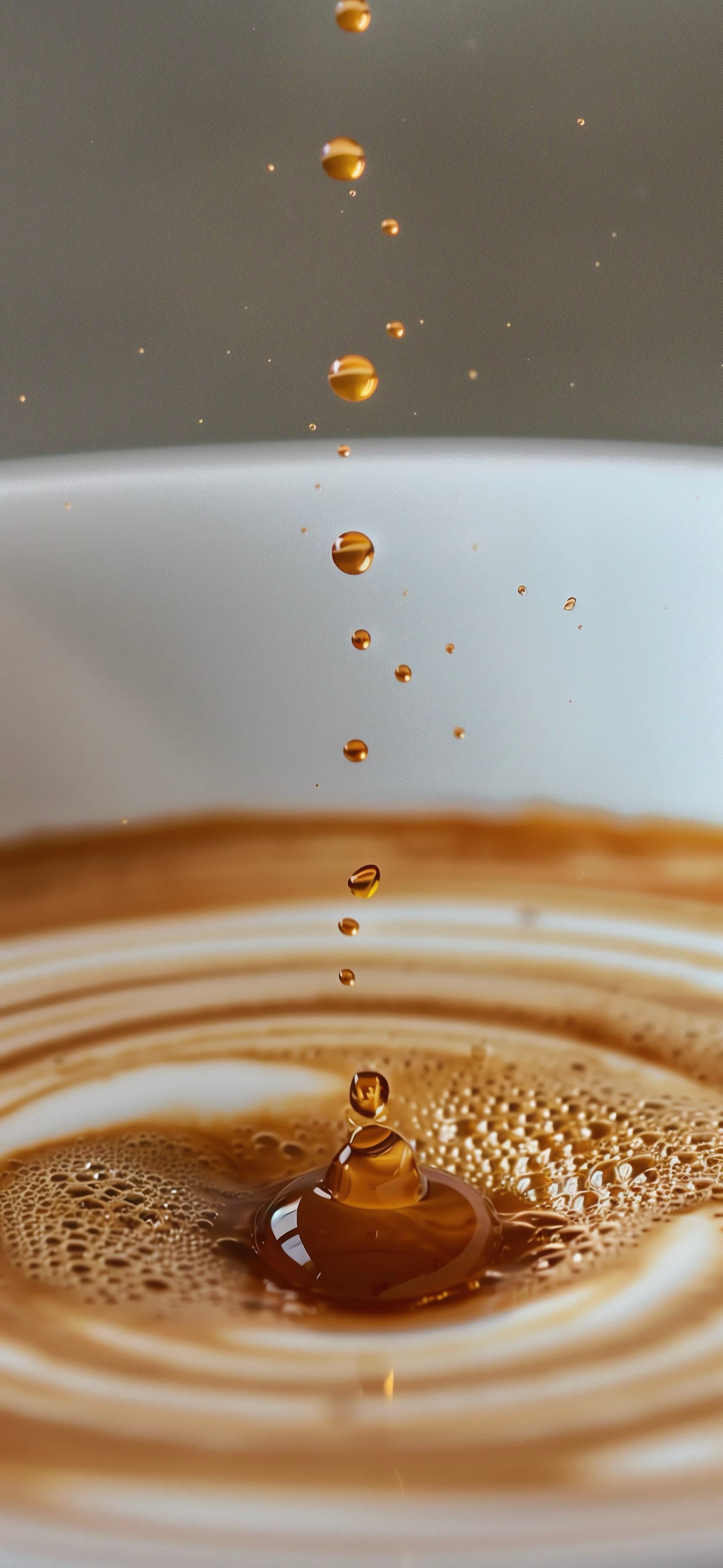 Coffee Swirl - free phone wallpaper