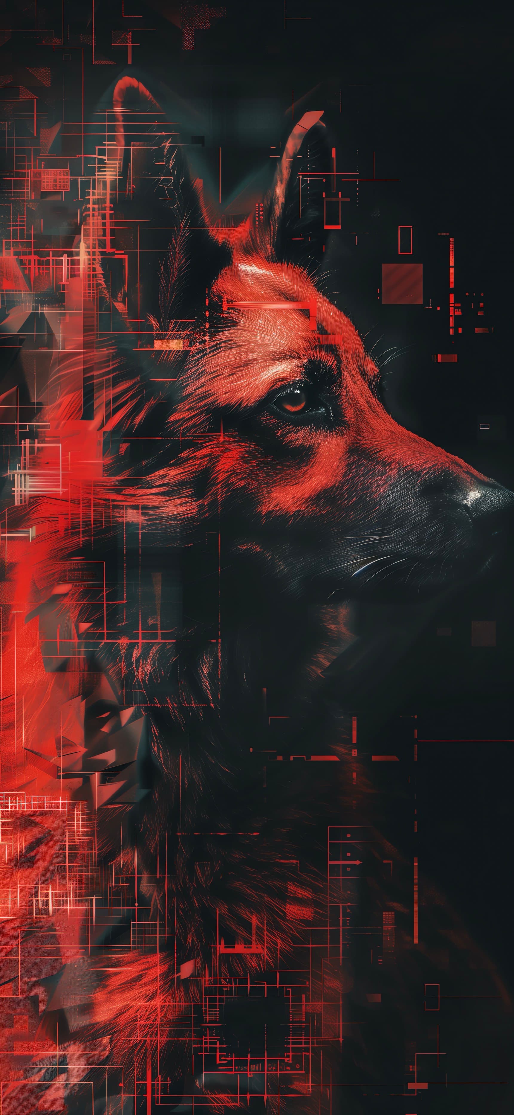 DogDigital Alpha - free phone wallpaper