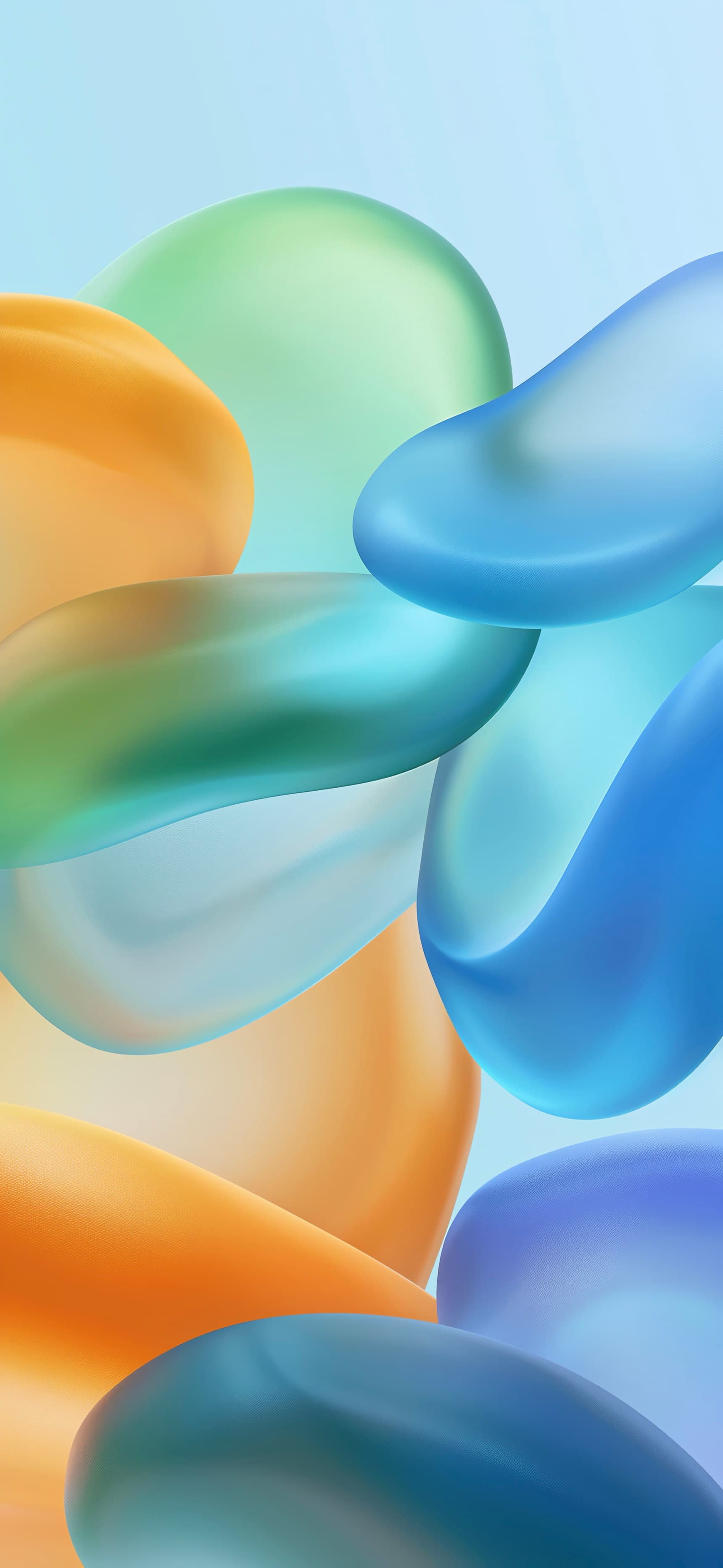 Soft Orbs 1 - free phone wallpaper