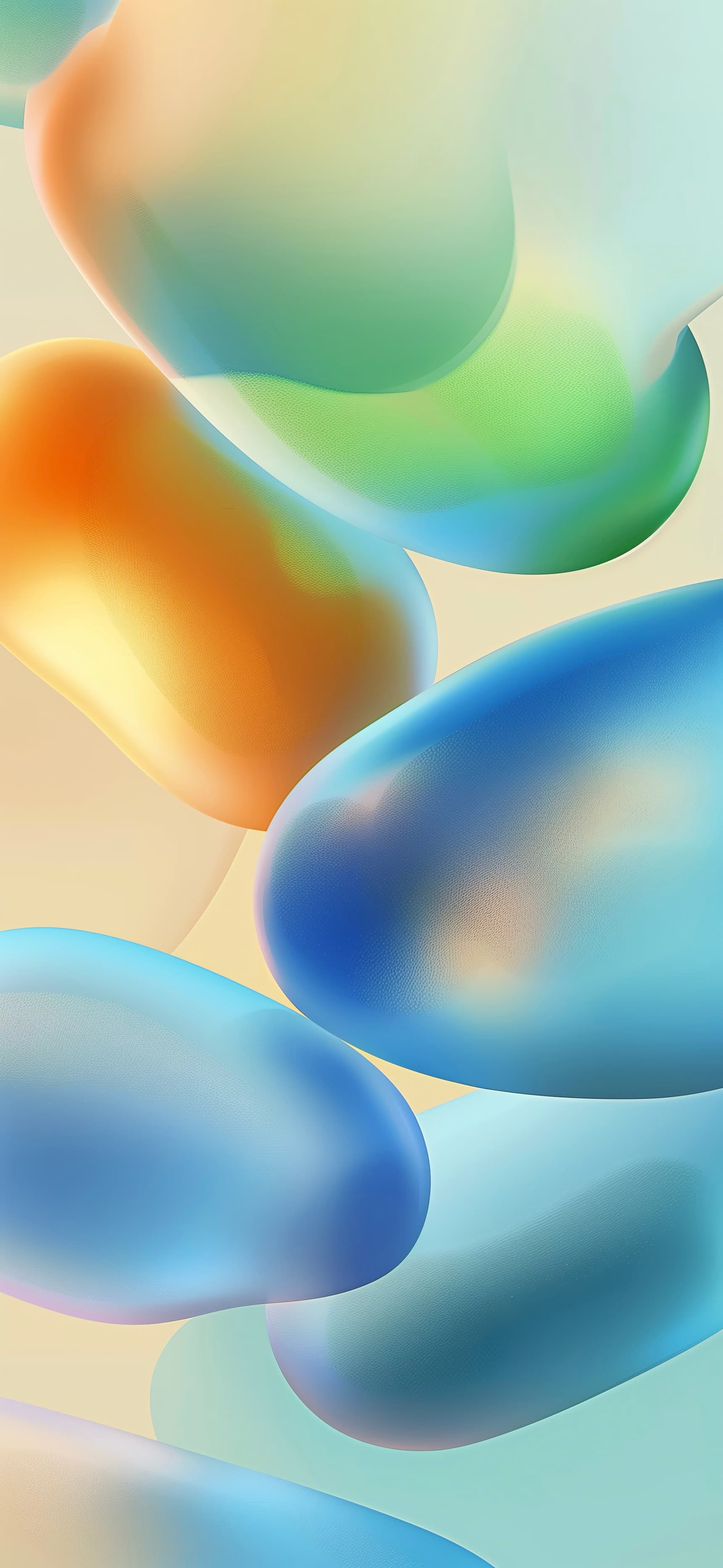Soft Orbs 2 - free phone wallpaper