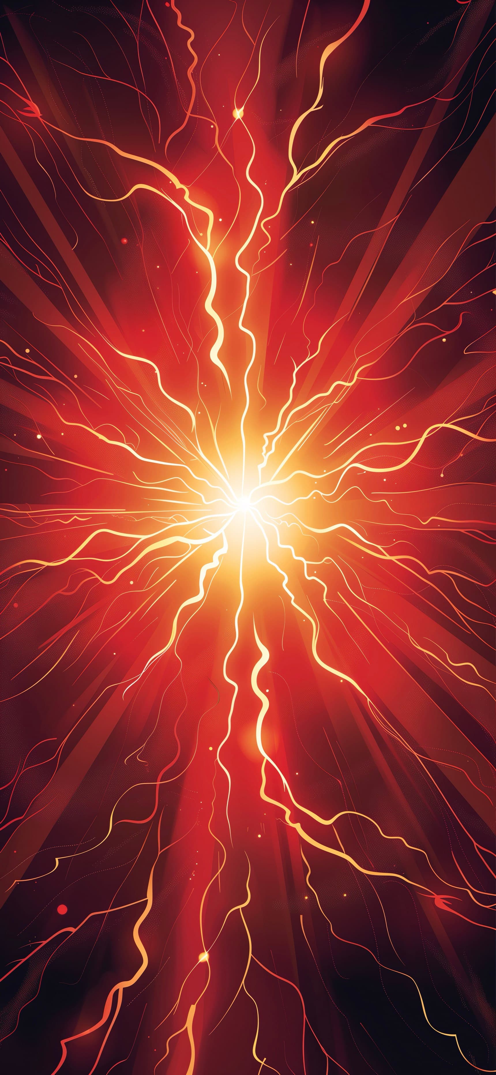 Solar Burst - free phone wallpaper