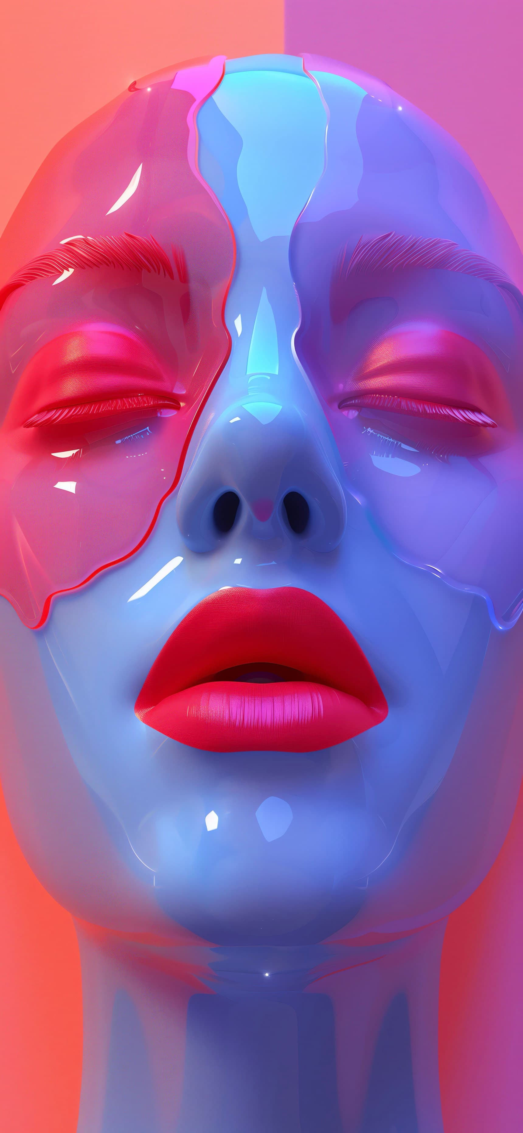 Liquid Mask - free phone wallpaper