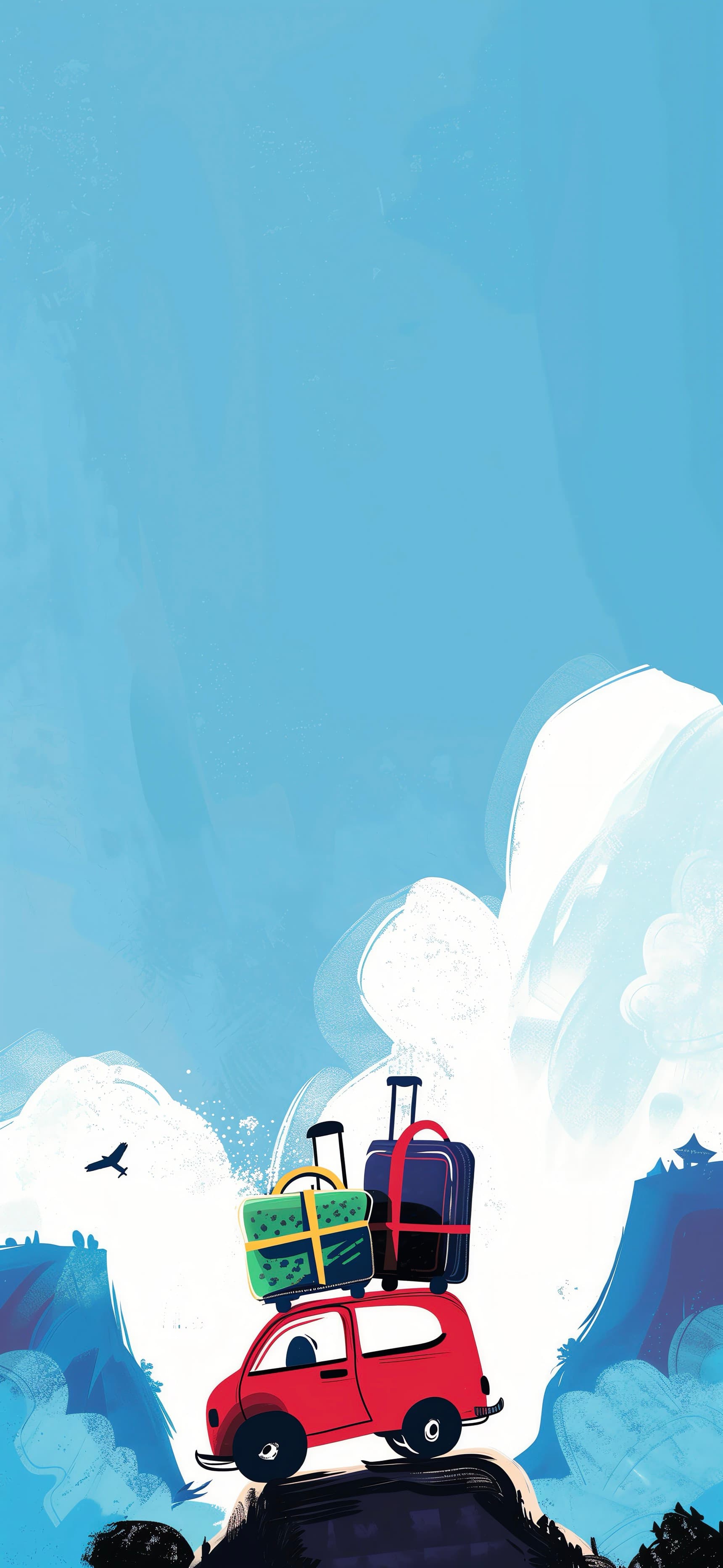 Road Escape - free phone wallpaper