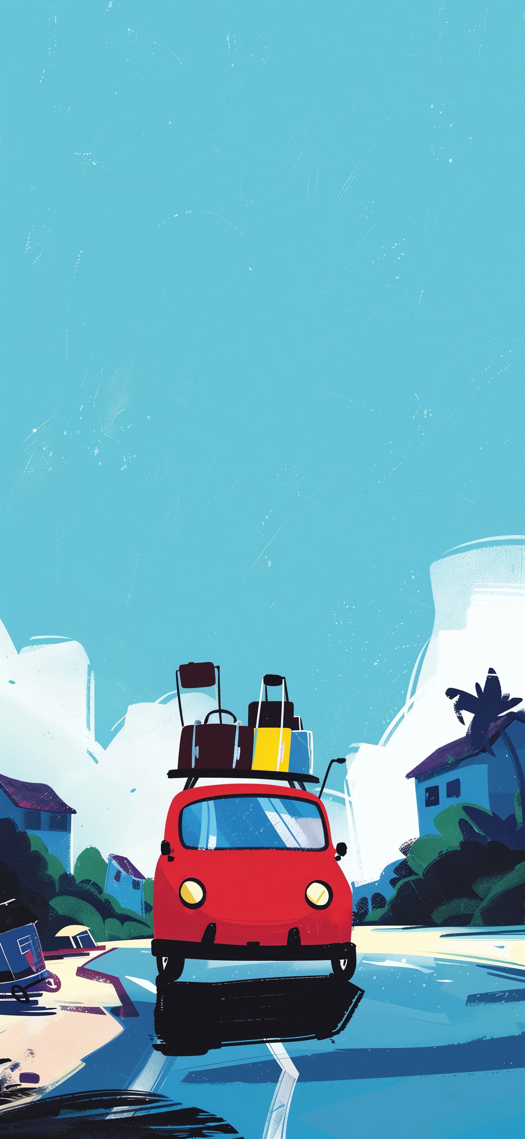 Summer Drive - free phone wallpaper