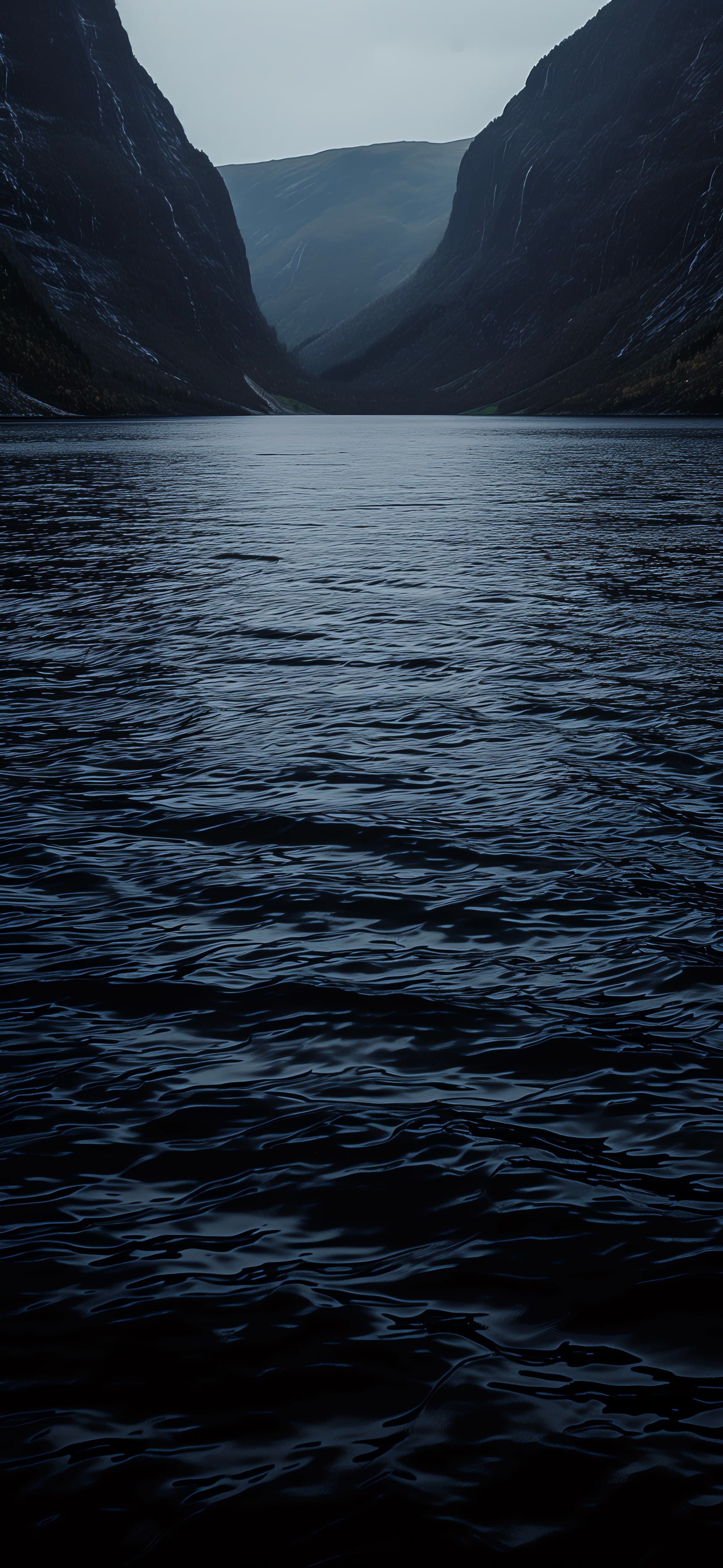 Mountain Fjord - free phone wallpaper