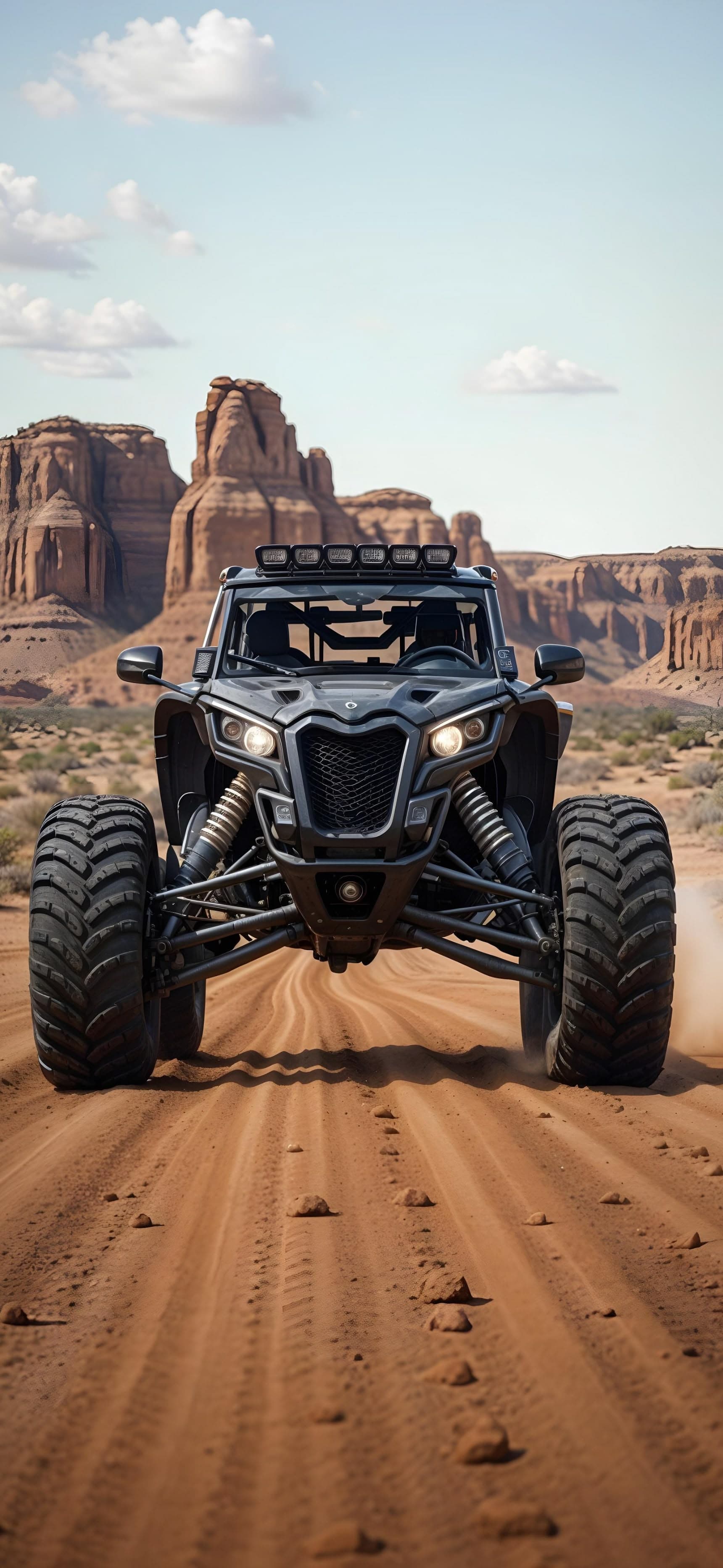 Desert Runner - free phone wallpaper
