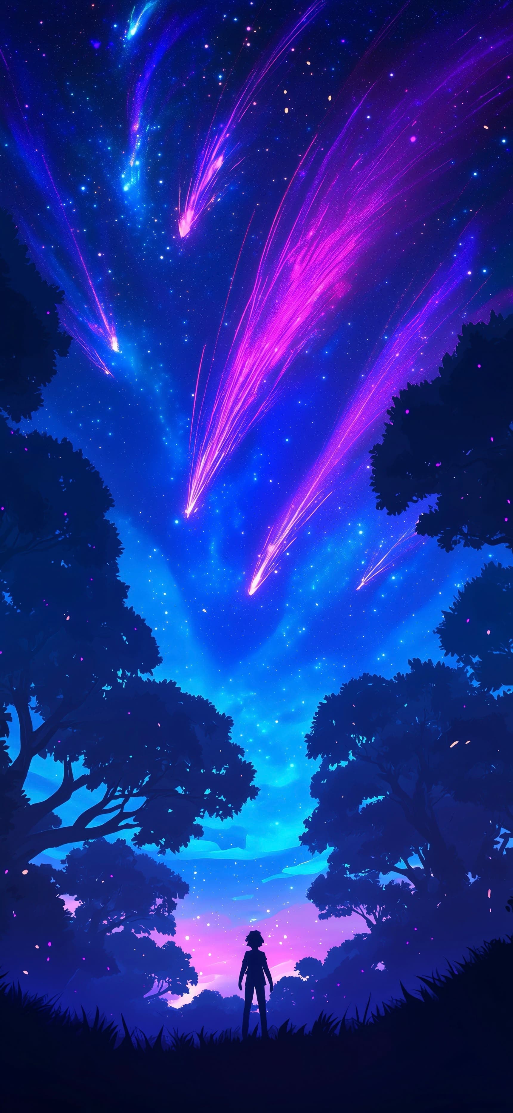 Magical Skyfall - free phone wallpaper