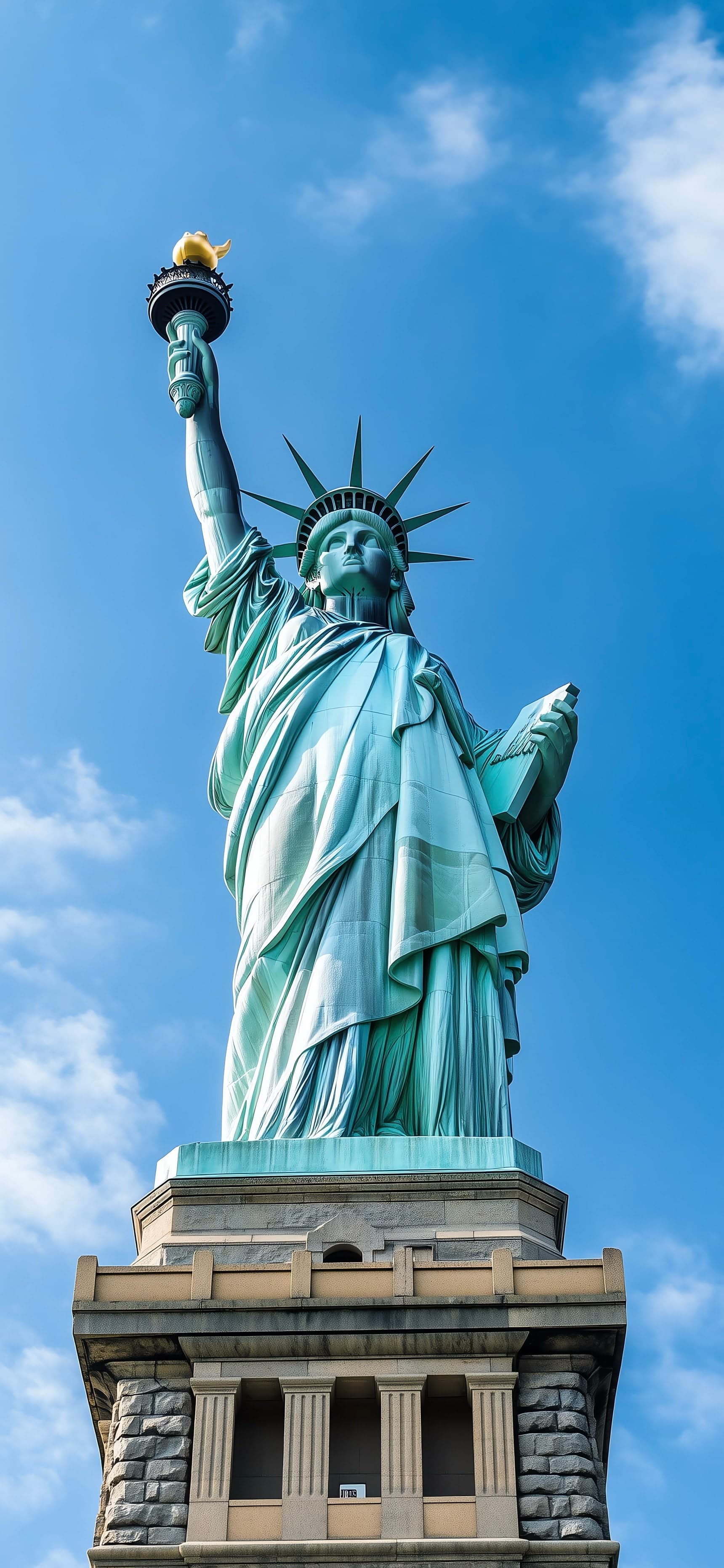 Liberty Tower View - free phone wallpaper