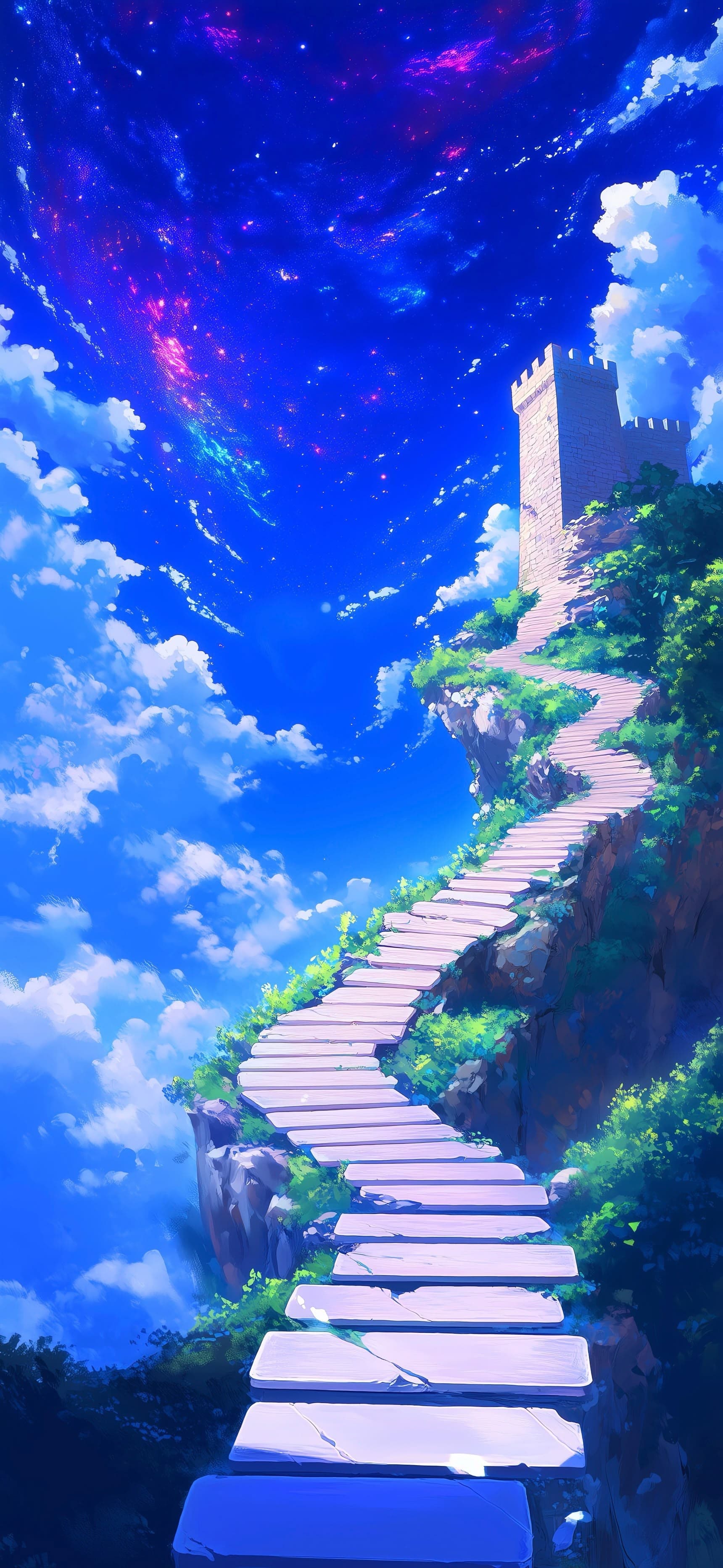 Sky Steps 1 - free phone wallpaper