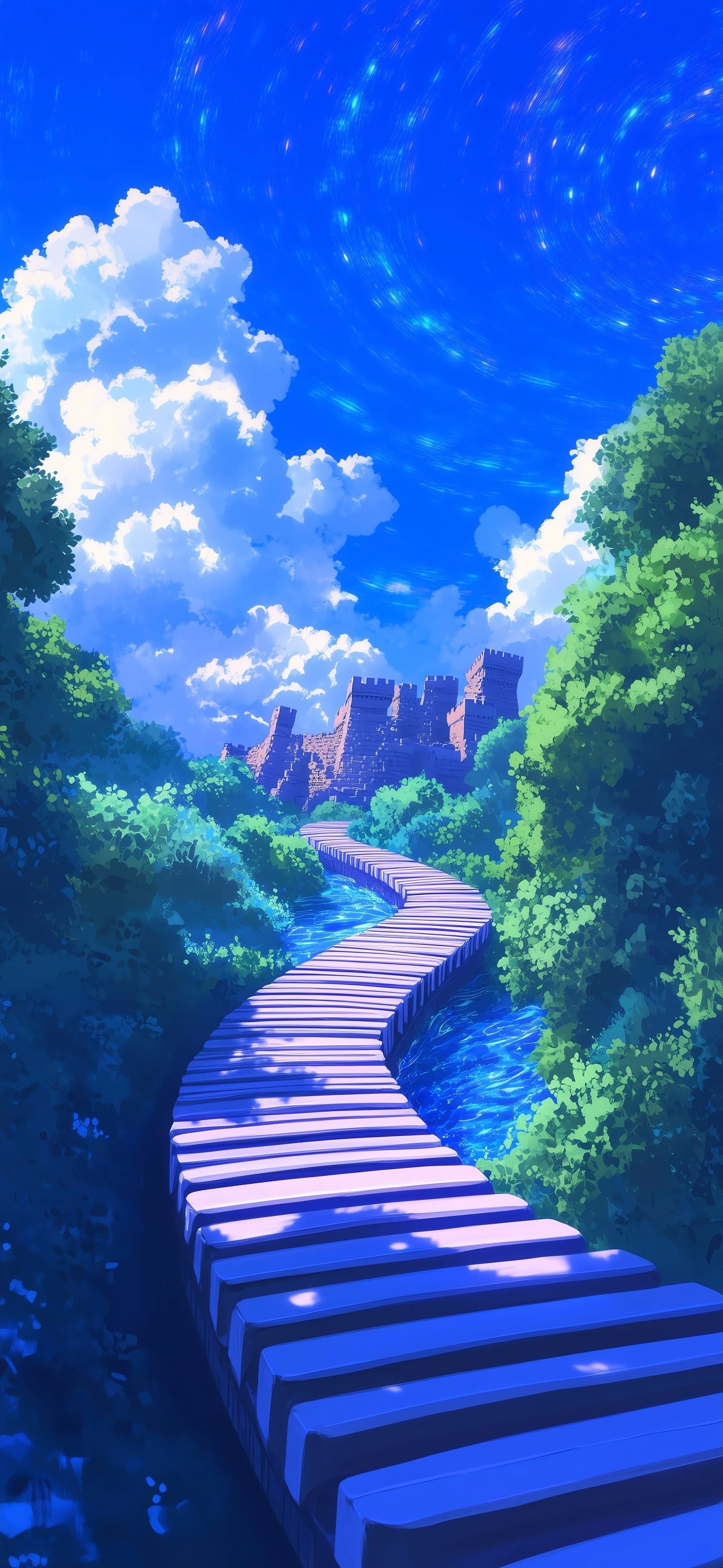 Sky Steps 2 - free phone wallpaper