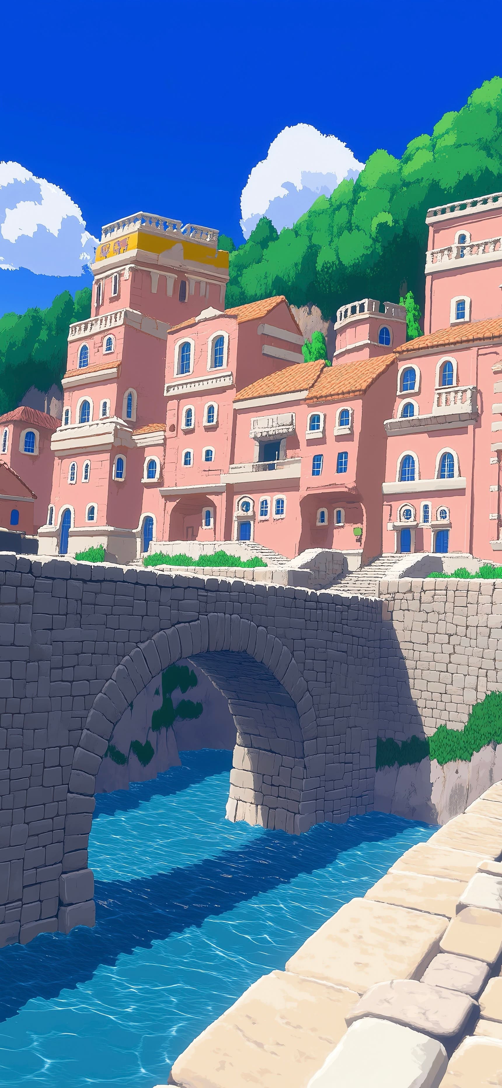 Mediterranean Dreams - free phone wallpaper
